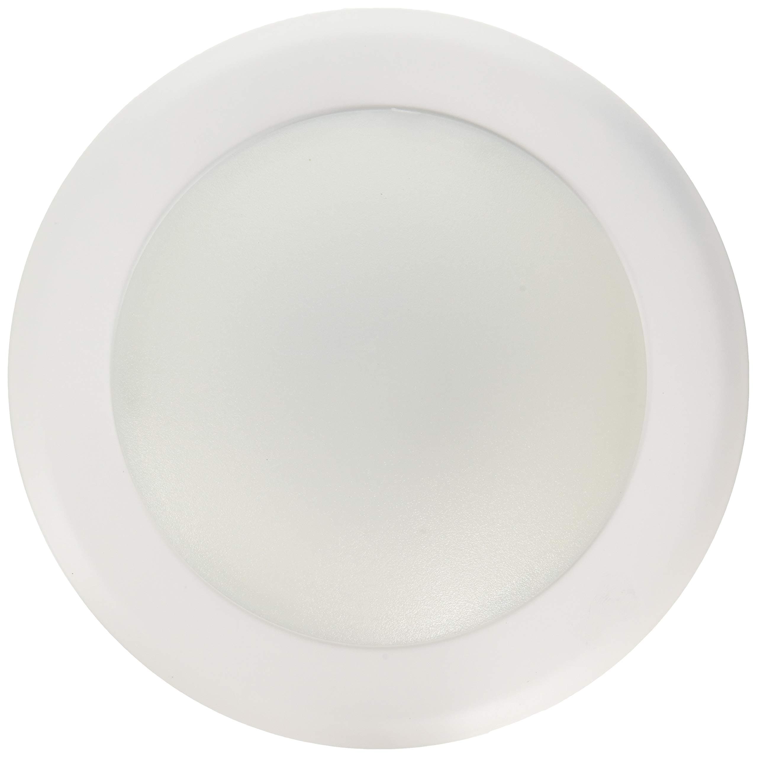 Nora Lighting NLOPAC-R650930AW NLOPAC-R650930AW-15 Watt LED 6" Surface Mount AC Opal-3000K-1,050 Lumens-120V-White, Surface Mount White
