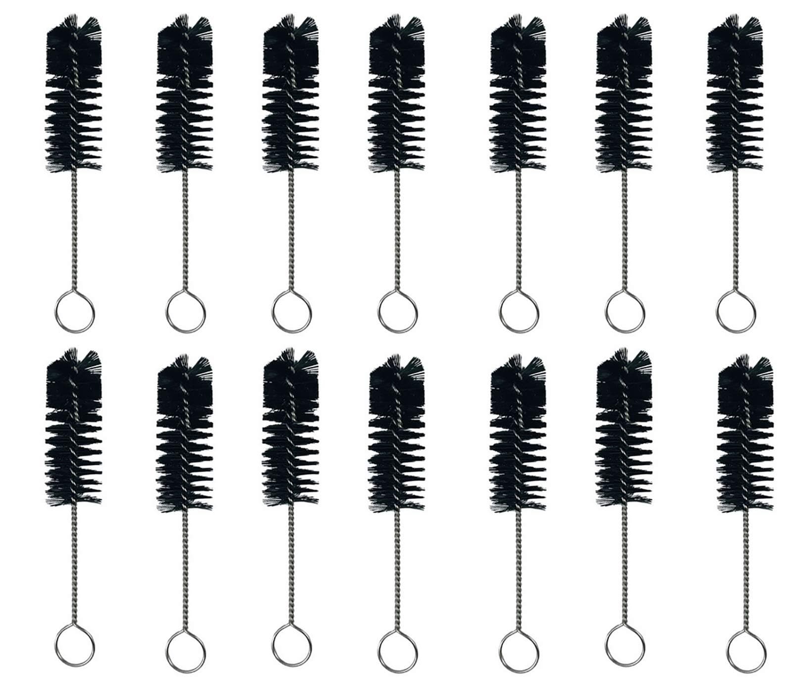 BesYouSel 50Pcs Cleaning Brush Mini Removal Cleaning Brush Earphone Brush Nylon Cleaning Brush Suitable for Air-pods Cleaning, Bluetooth Wireless Headset Charging Box Cleaning Tool Brush,Black