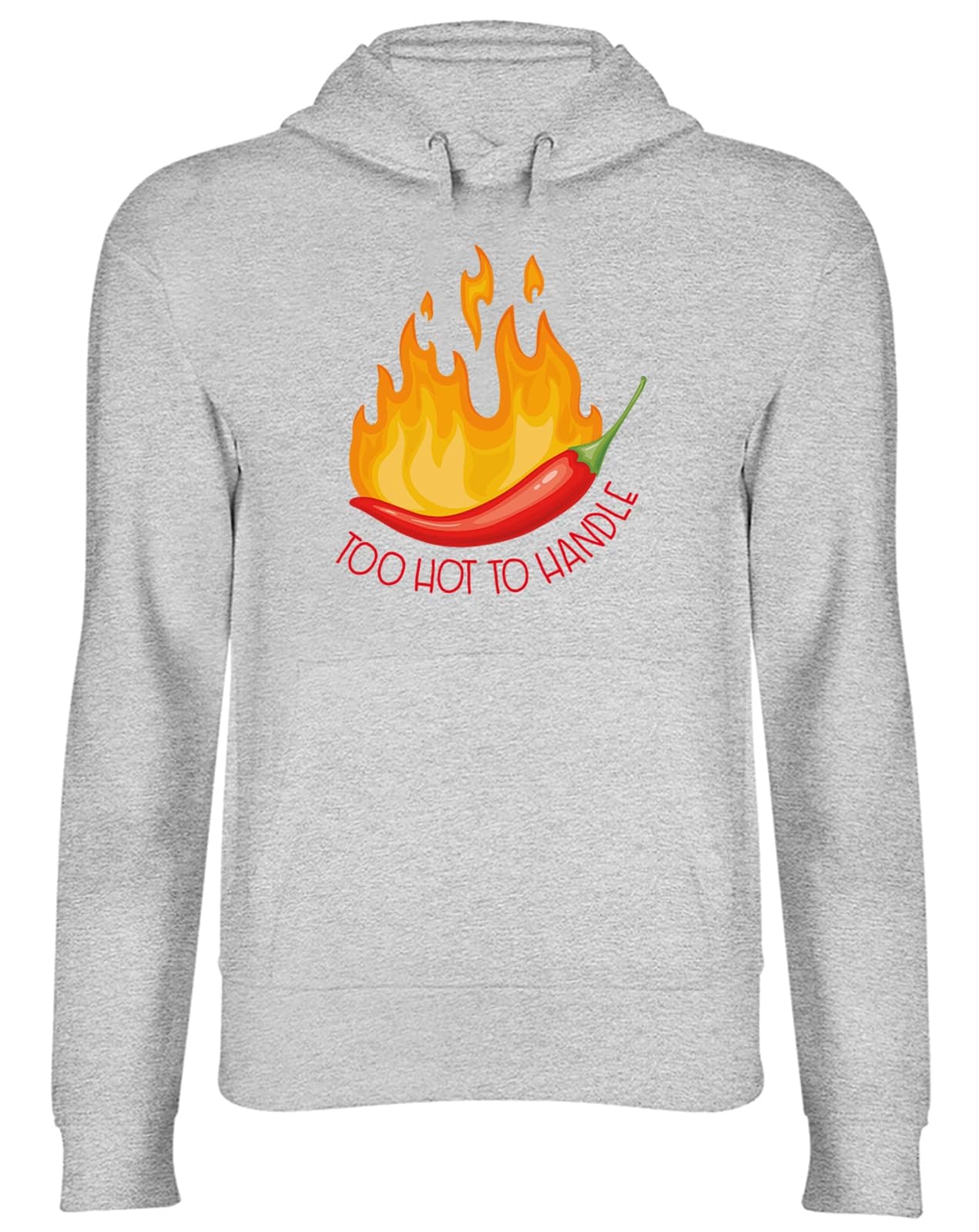 Red Hot Chili Hoodie Unisex Too Hot to Handle Hoody Hooded Top