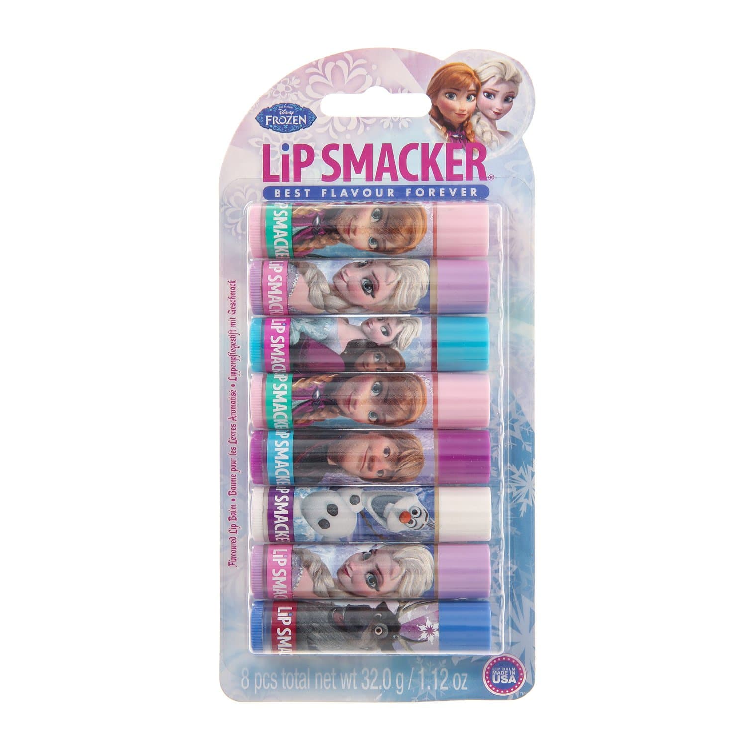 Claire's Girls And Womens Lip Smacker Lipbalm 8 Pack In Blue