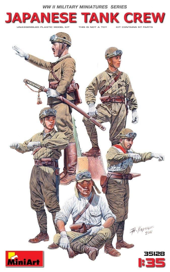 Japanese Tank Crew