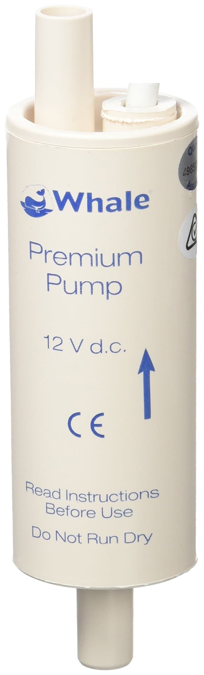 Whale Premium Inline Pump - White, Small