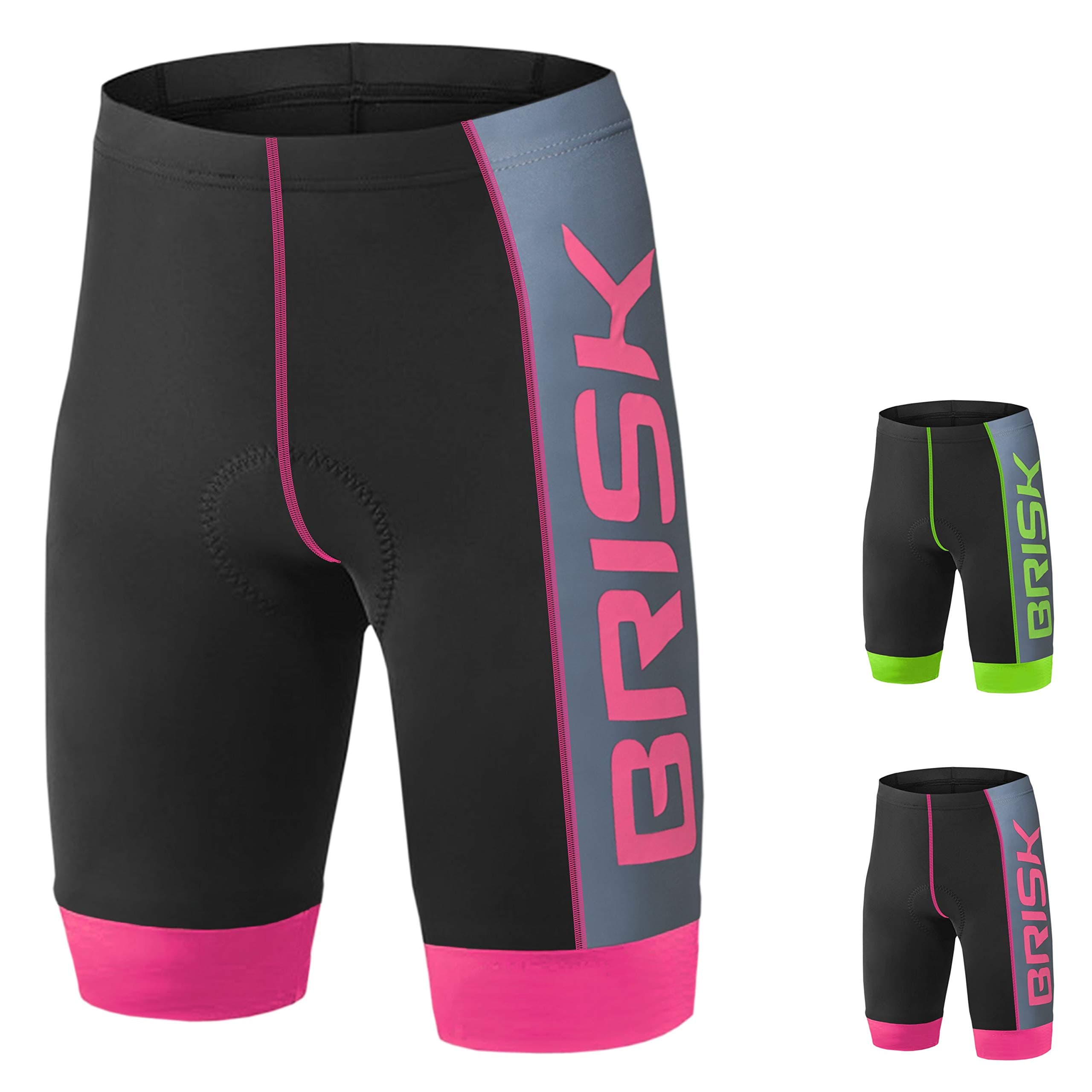 Brisk BikePadded Cycling Shorts Women Cycle Shorts Cool and Quick Dry Compression Cycling Shorts Women Motorcycle Padded Ladies Cycling Shorts