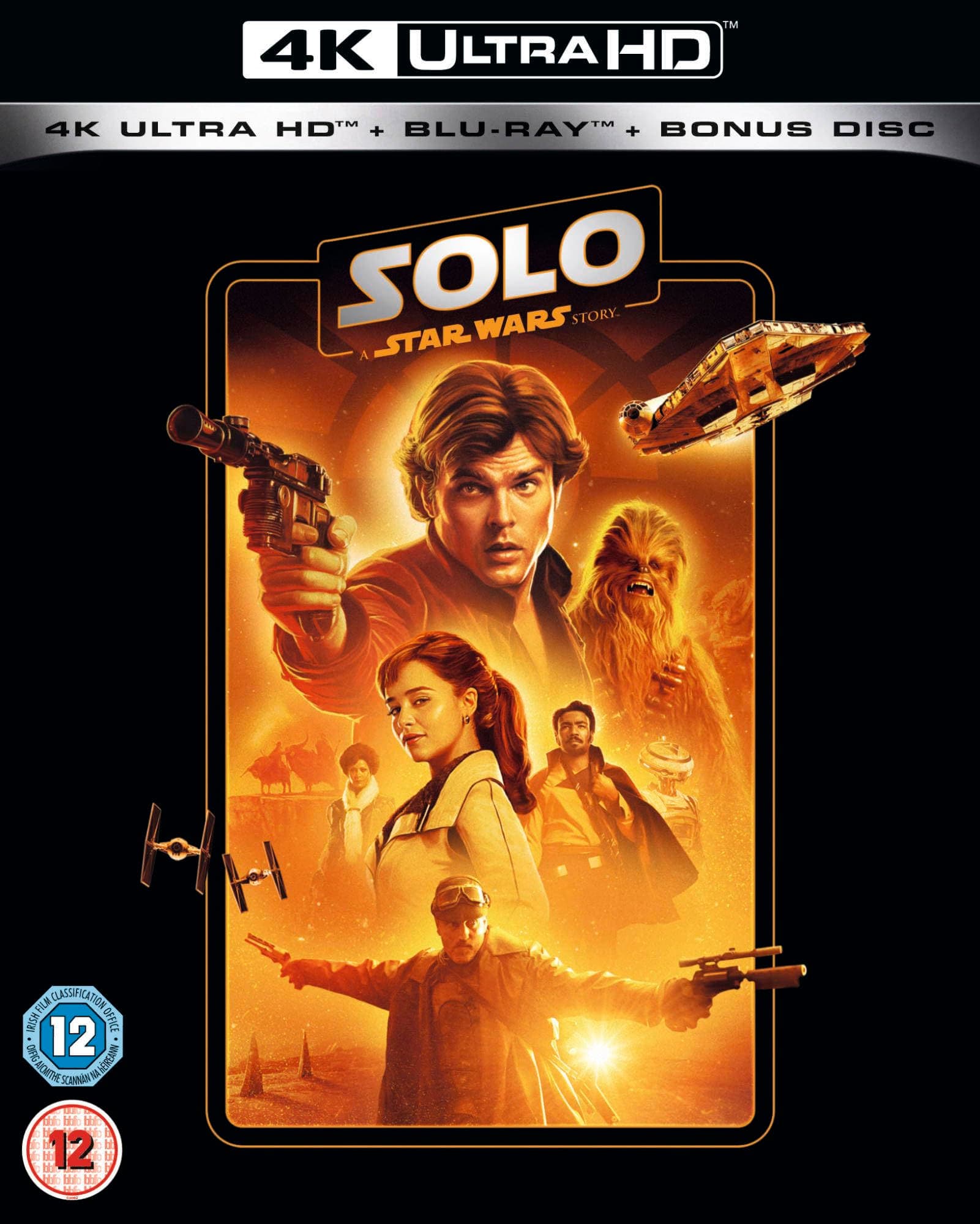 Solo: A Star Wars Story [4k Ultra-HD] [Blu-ray] [2018] [Region Free]