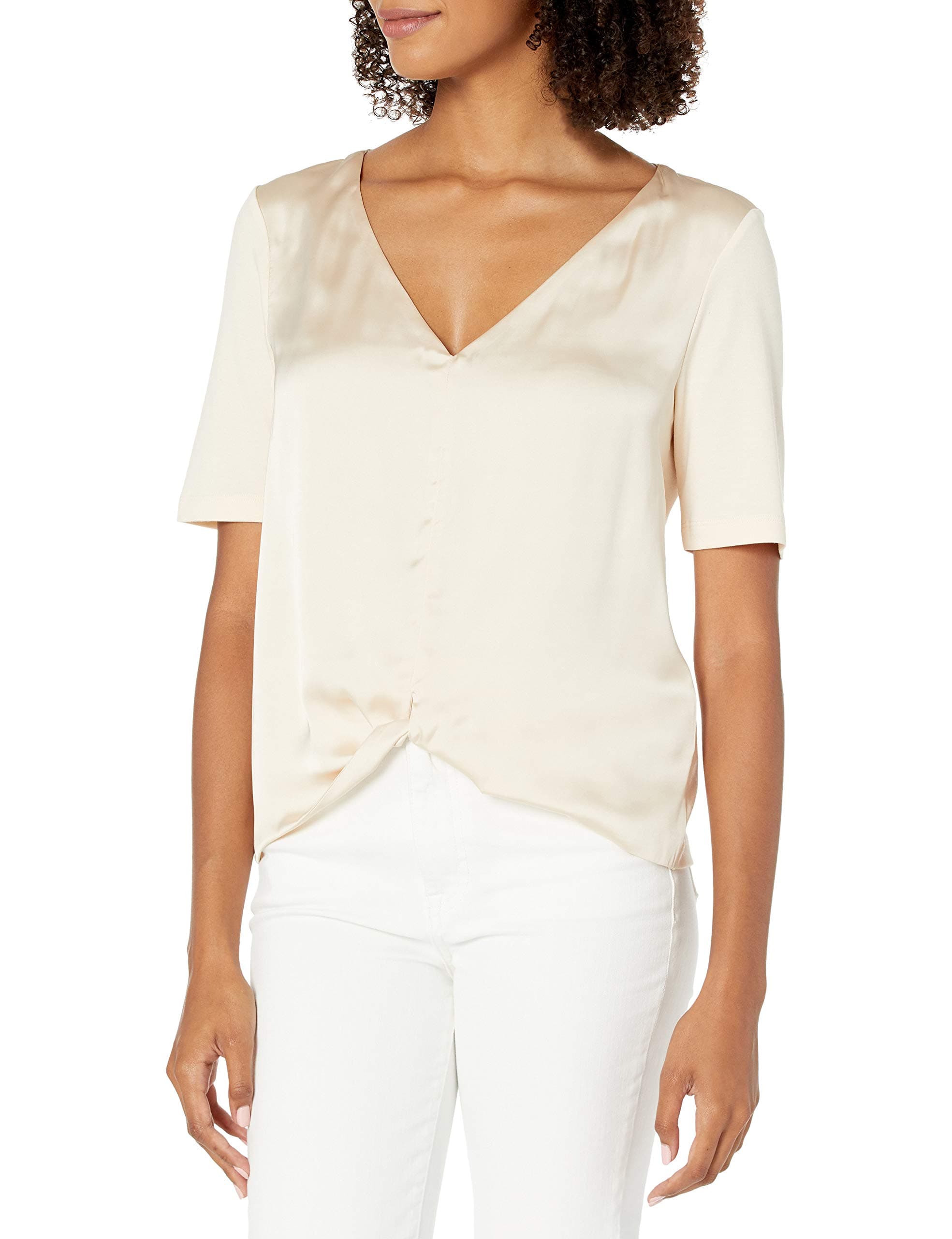 Club Monaco Women's Sheylena Knit Top Shirt