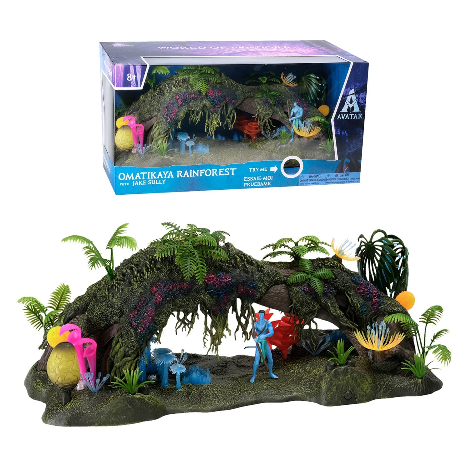 Disney Avatar McFarlane Toys - Disney Avatar - World of Pandora Omatikaya Forest Deluxe Movie Figure Set collectible Ages 8+