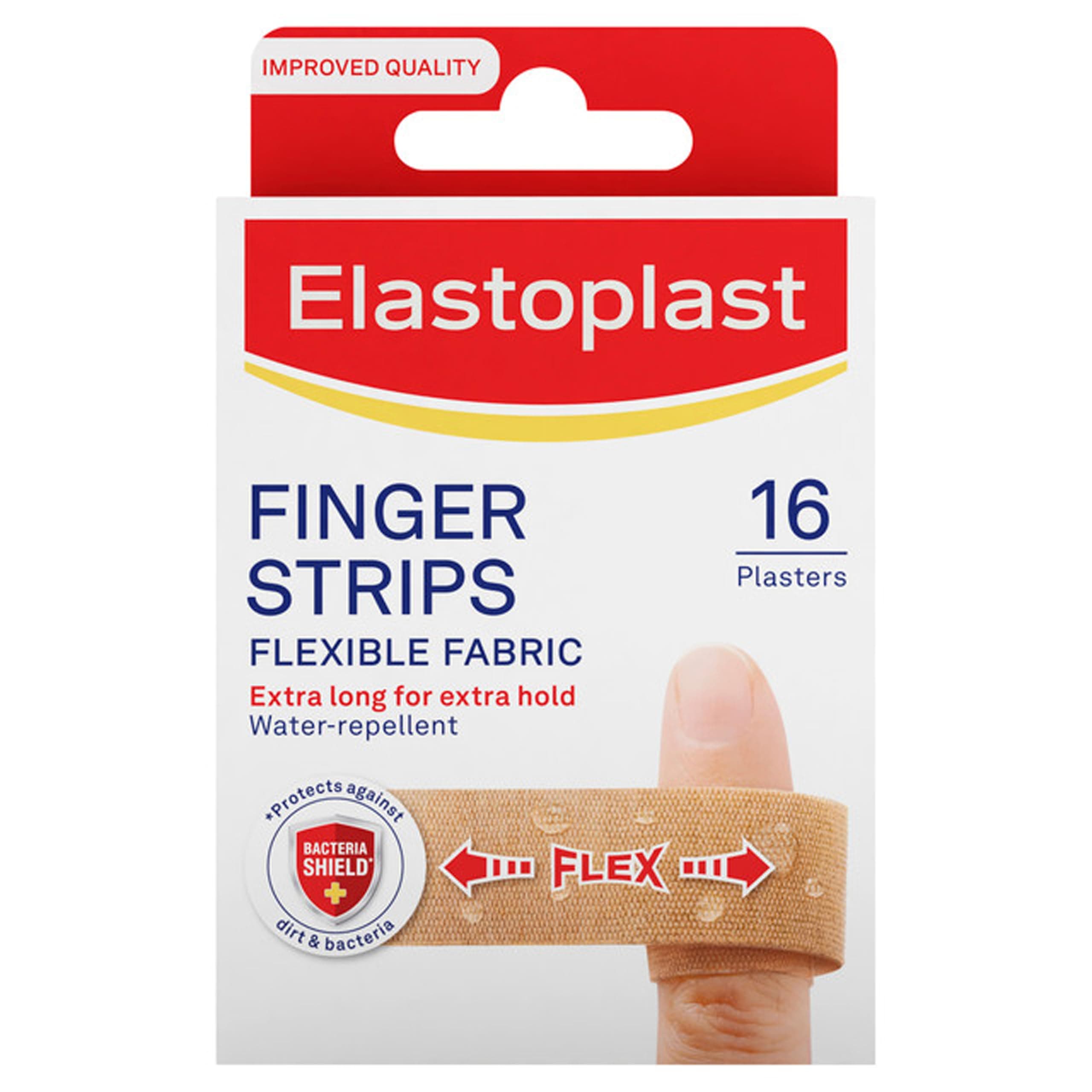 Finger Strip Plasters, 16 Plasters