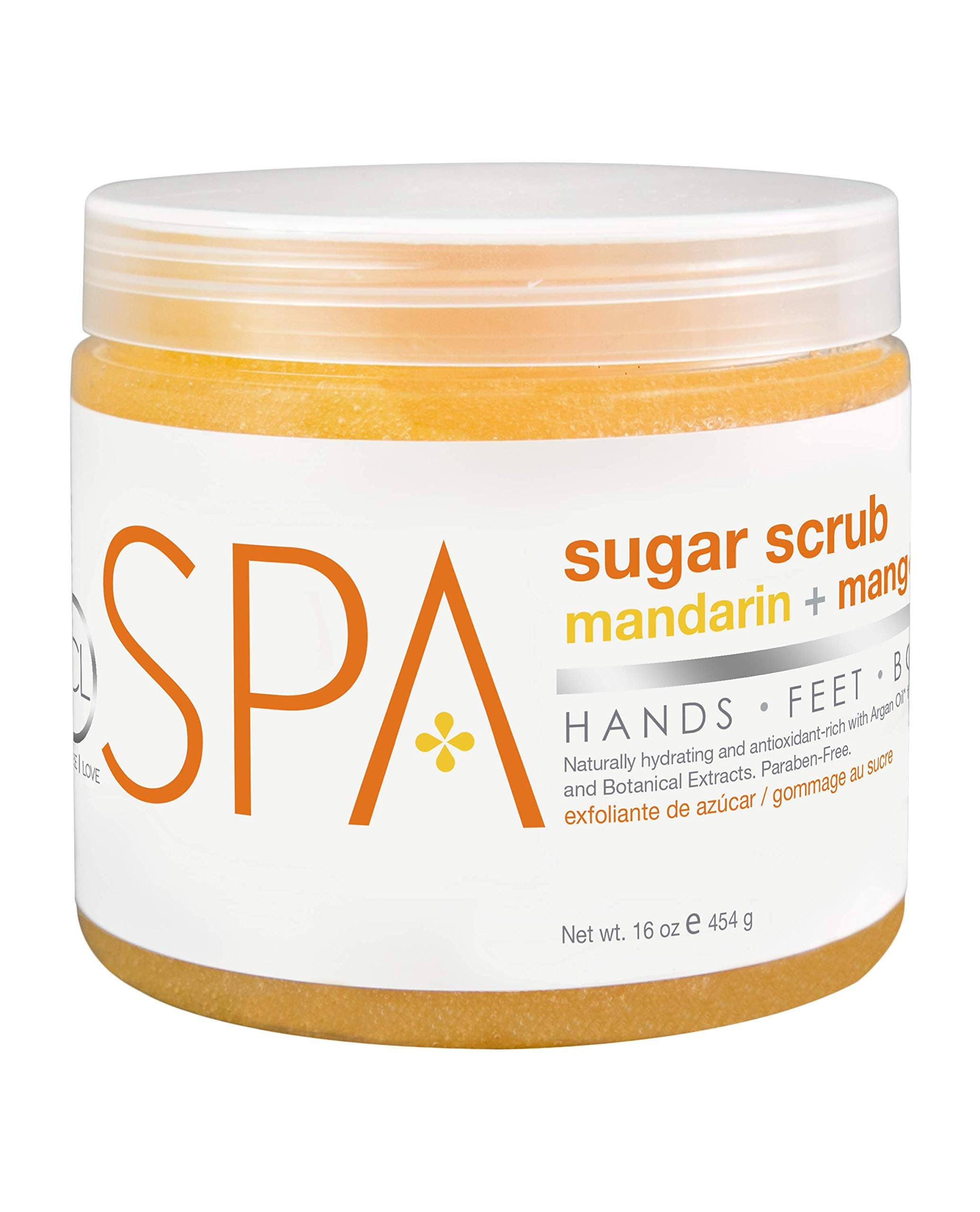 Bio Creative LabBcl Spa Mandarin And Mango Sugar Scrub 16 Ounce