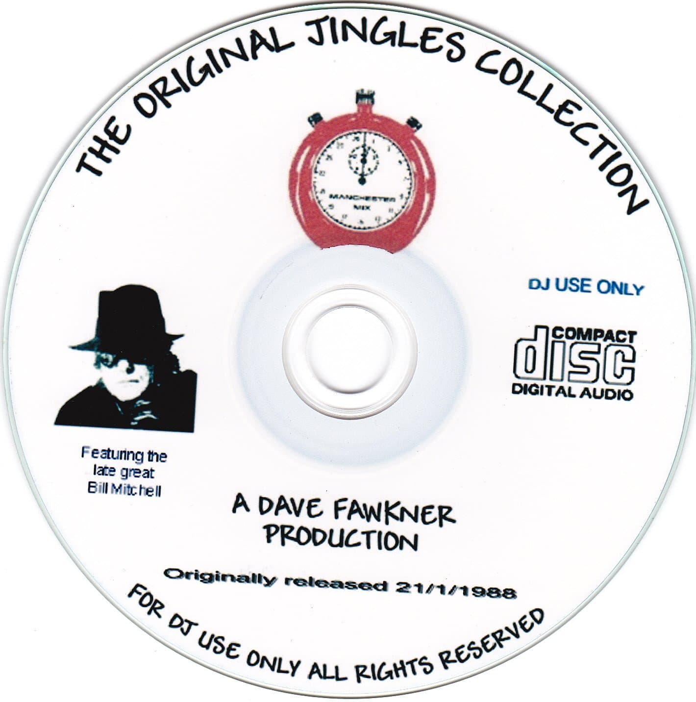 MANCHESTER MIX Jingles Collection VOLUMES 1/7 DJ-RADIO RETRO JINGLES COLLECTION ON 4 CDs