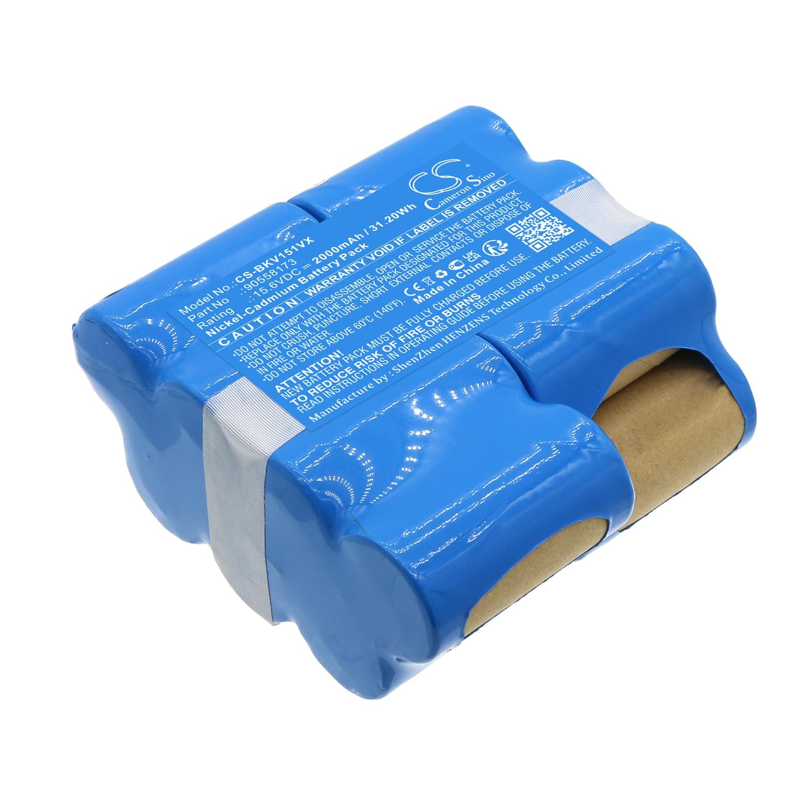 Replacement Battery Fit for Black&Decker 15.6V DustBuster,CHV1510 90558173