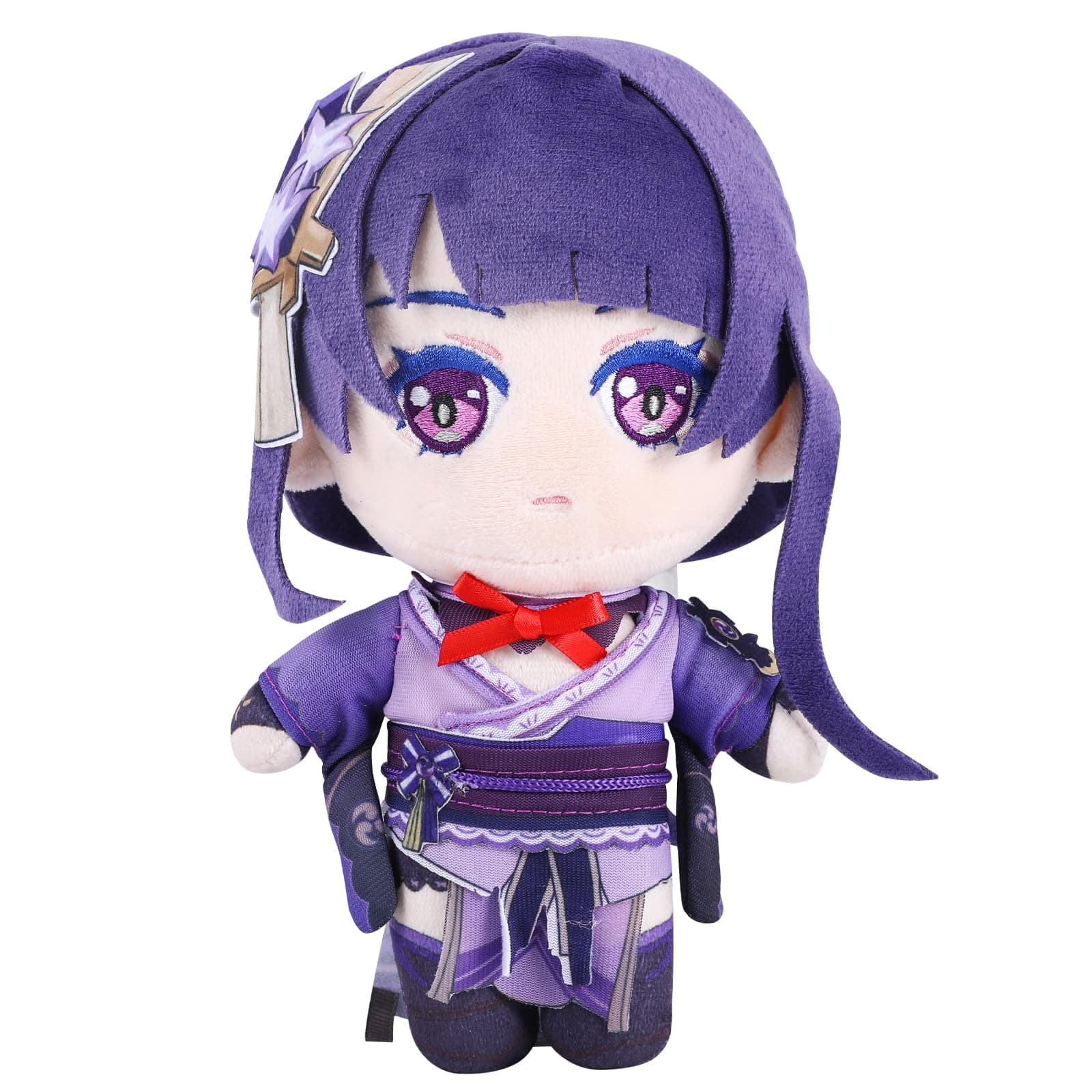 UTIEHD Genshin Impact Character Plush Doll, Plushie Stuffed Doll, Costume Plushy Props for Fans (Raiden Shogun)