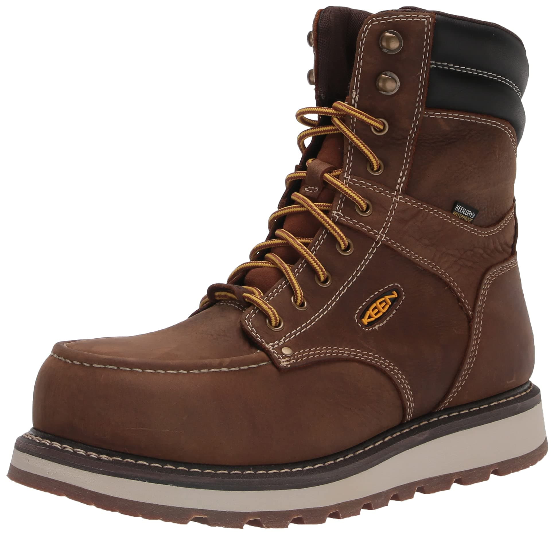 KEEN Utility Men's Cincinnati 8 Waterproof Wedge Work Boots