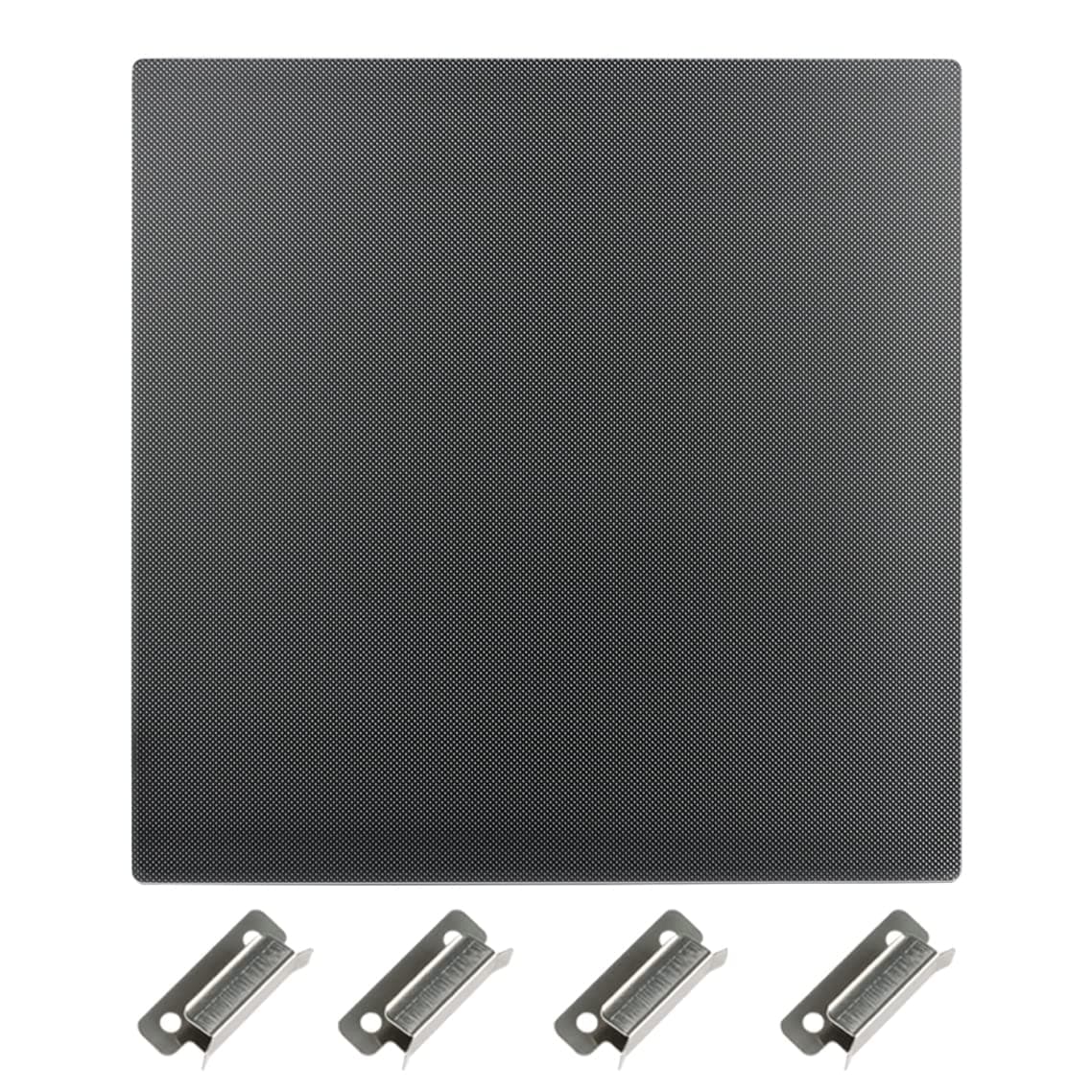 IdeaFormer 310X310x4mm 3D Printer Tempered Glass Bed,Upgrade Glass Plate Glass Surface with 4 Clips, Improved 3D Printer Glass Platform for CR-10, Anet A8 Plus, Artillery SW-X1/X2