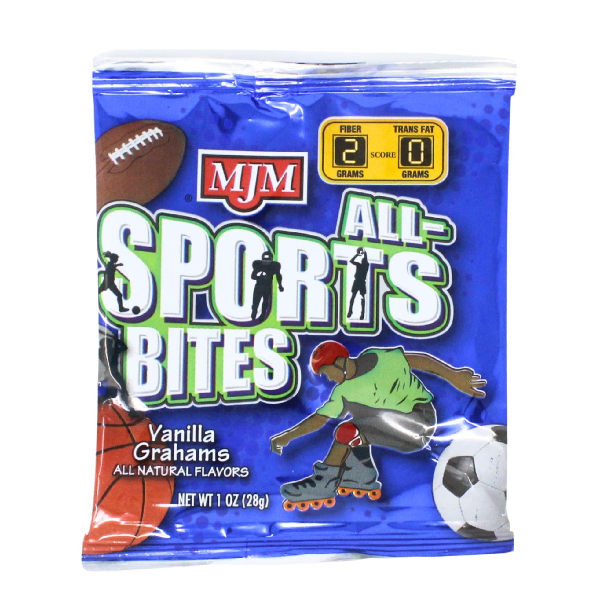 All-Sports Bites Vanillas Grahams - Case of 150 Packs | Snack for Active Lifestyles | Wholesome Vanilla Flavor | Convenient and On-the-Go | Fuel Your Adventures