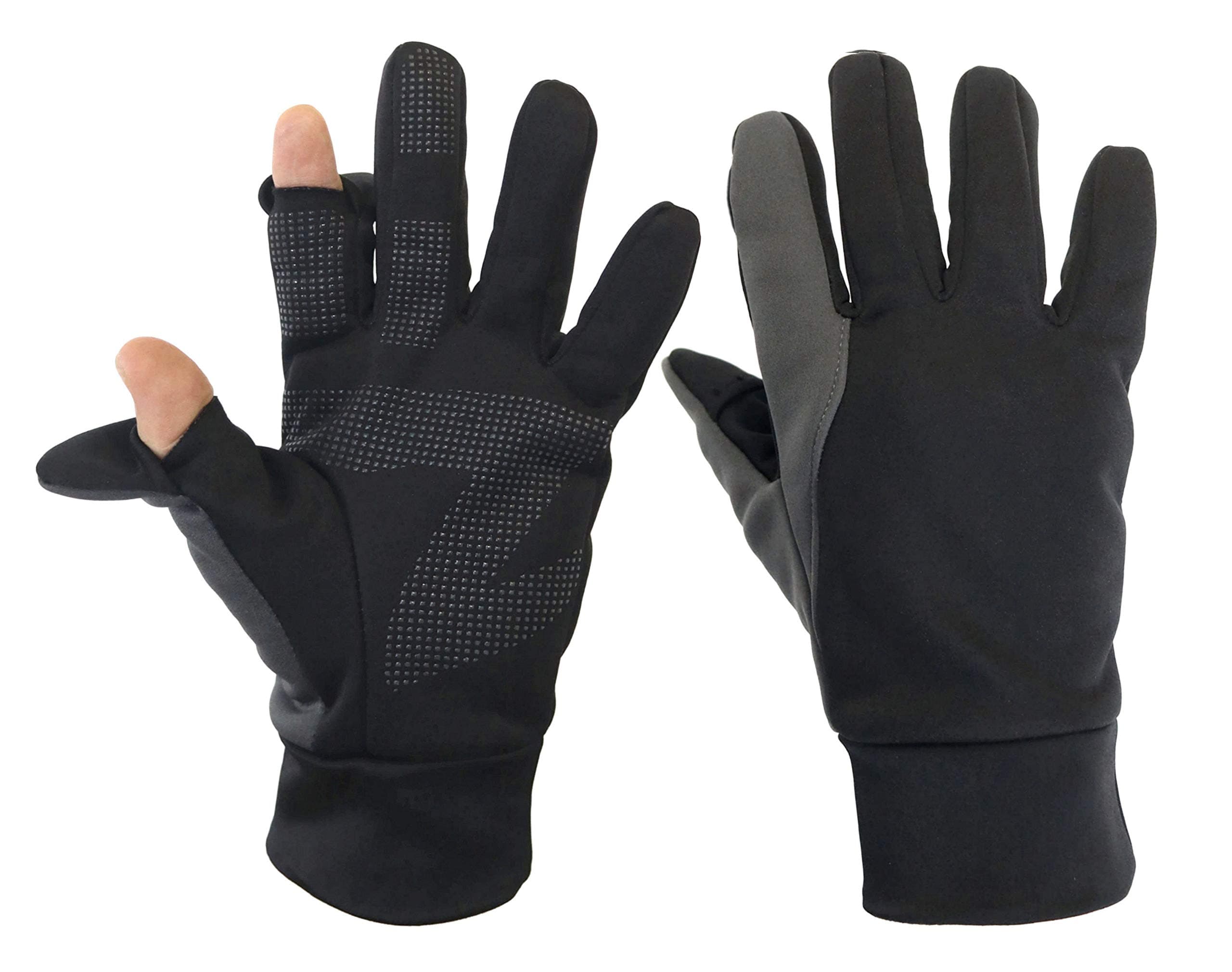 Dhana Style Touchscreen Anti-Slip Silicone Gel Gloves 2 Cut Fingers Design Outdoor Working Tactical Gloves Fishing Photographing Hunting Outdoor Activities DS-TG