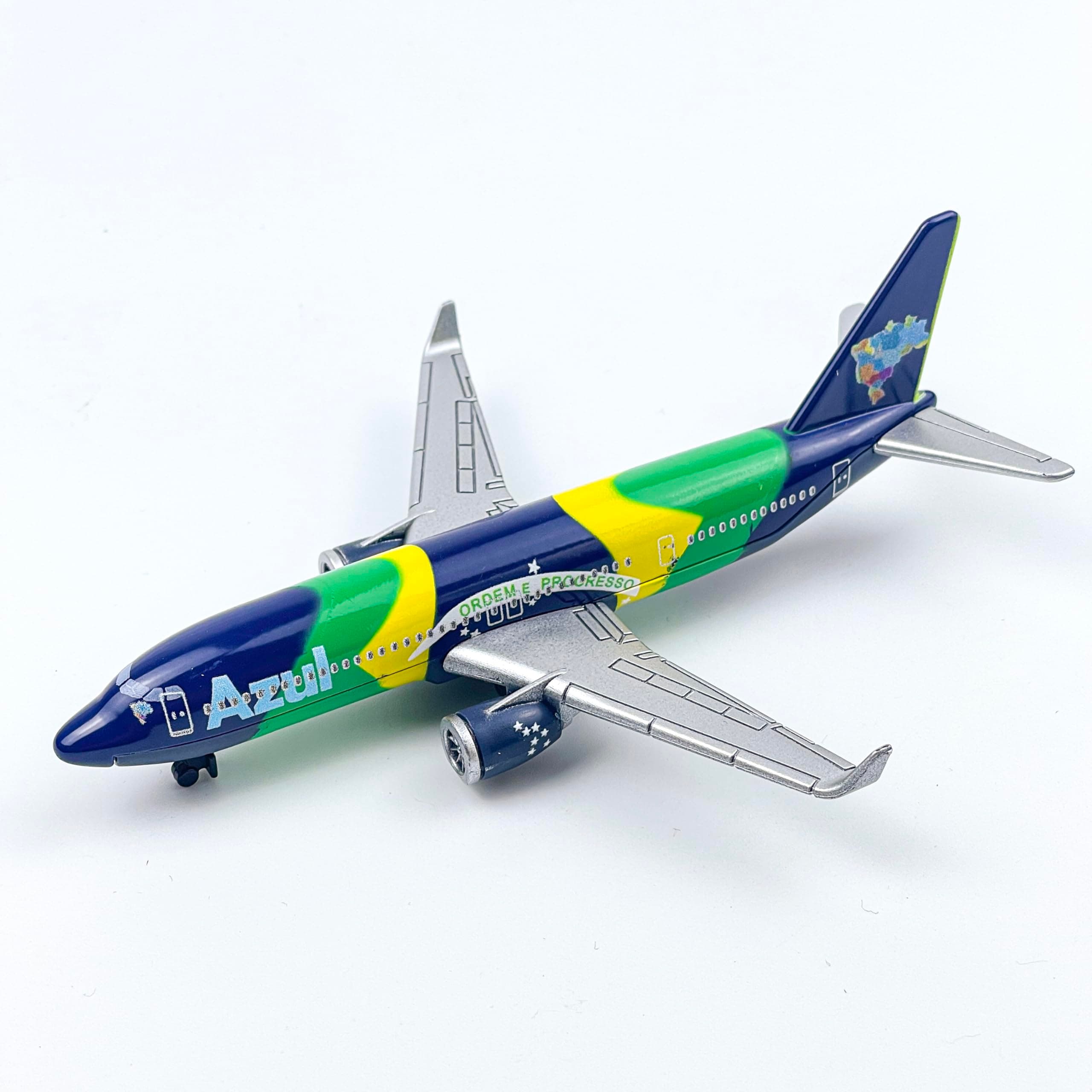 Model Airplane, Azul Planes Model Aircraft Suitable for Collection and Christmas, Birthday Gifts