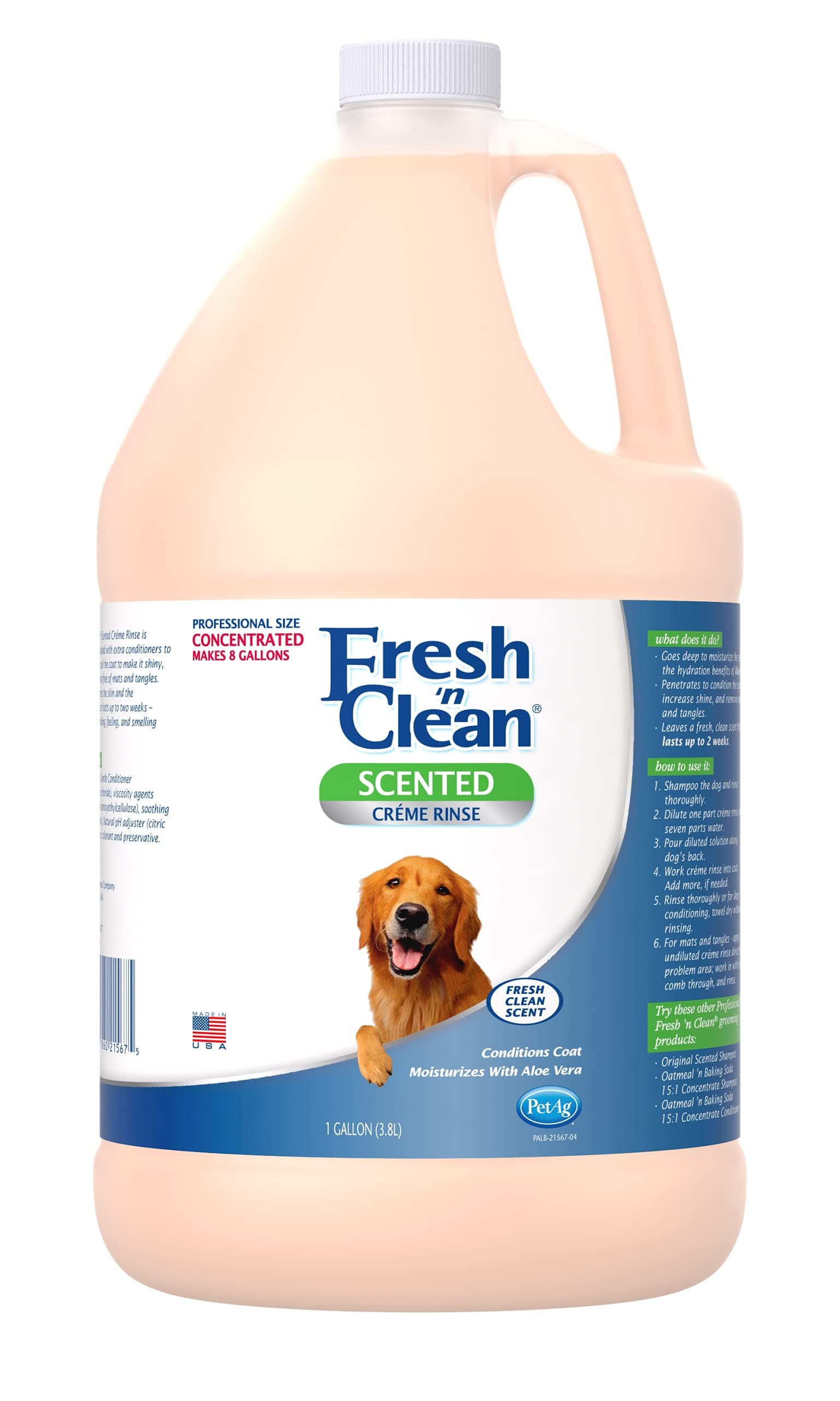Lambert Kay Fresh'n Clean Dog Creme Rinse, 1-Gallon