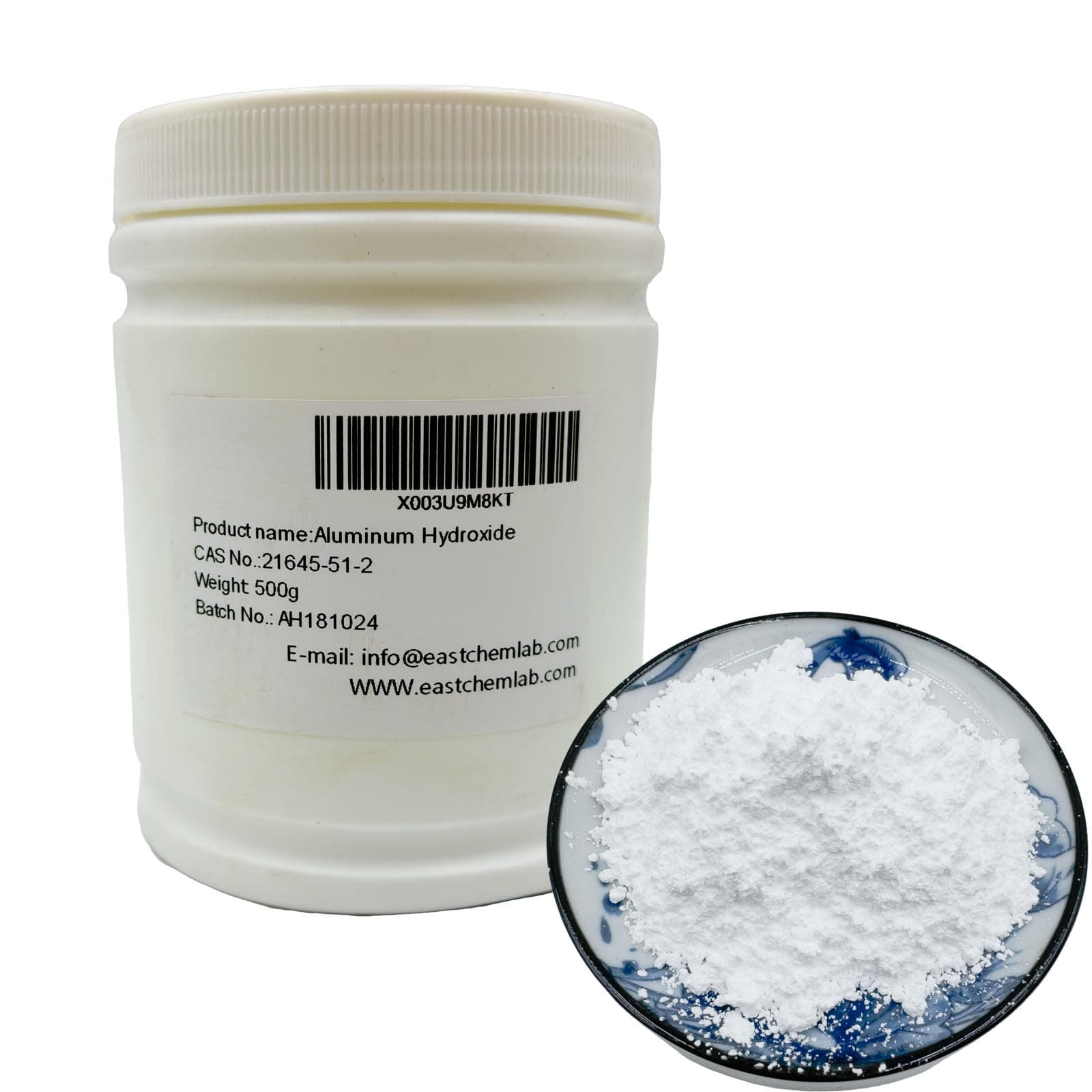 Aluminum Hydroxide (Ultrafine Powder), CAS: 21645-51-2 (500g/1.1pound)