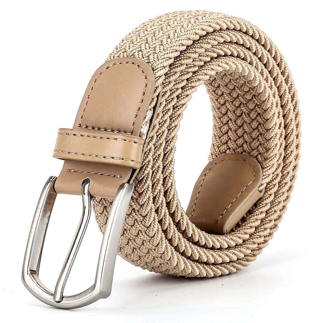 ZOROStretchable Woven Fabric belt for Men & Women,Fits on upto 40 inches waist size,Hole free design
