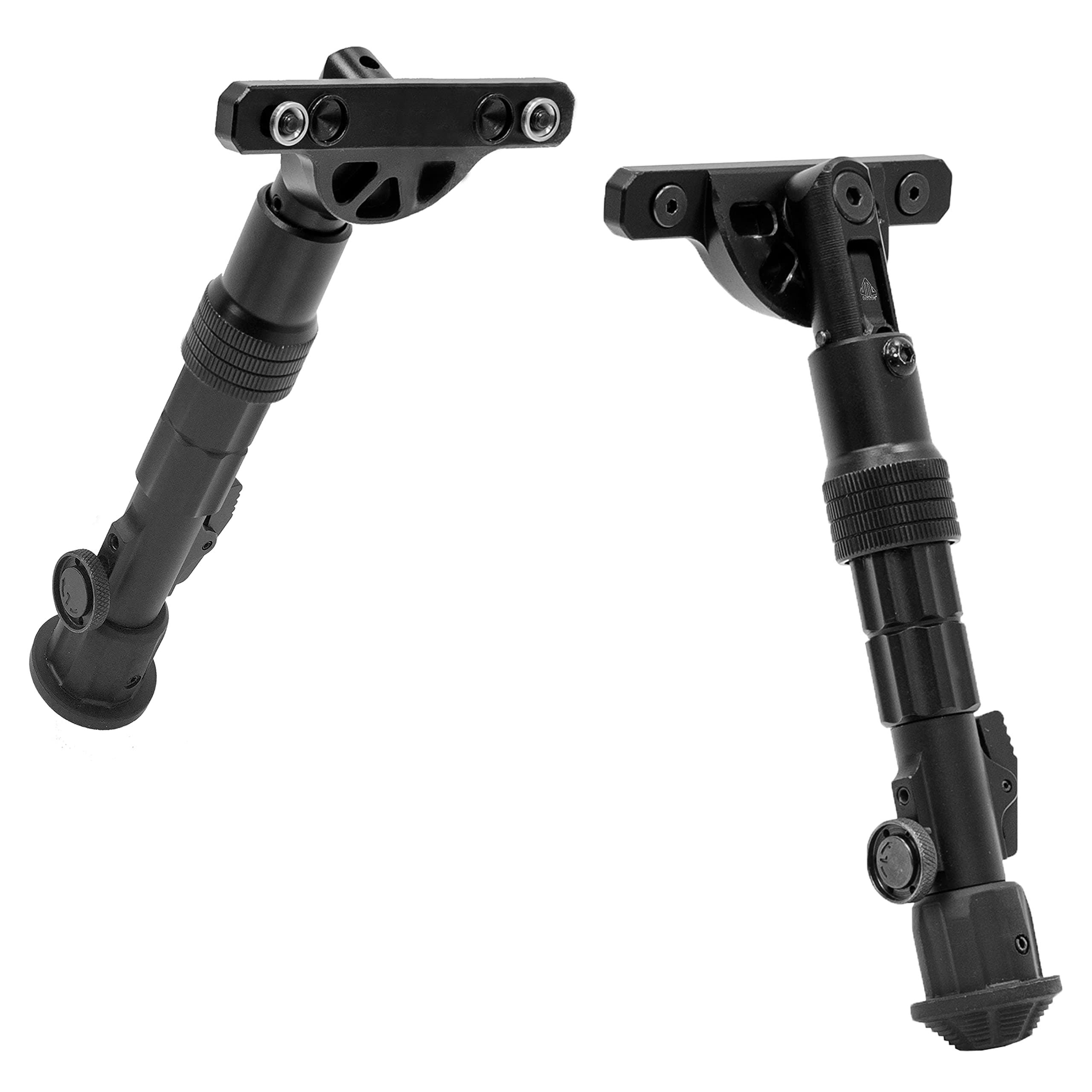 UTG Recon Flex KeyMod Bipod, Matte Black, Cent. Ht. 5.7"-8"