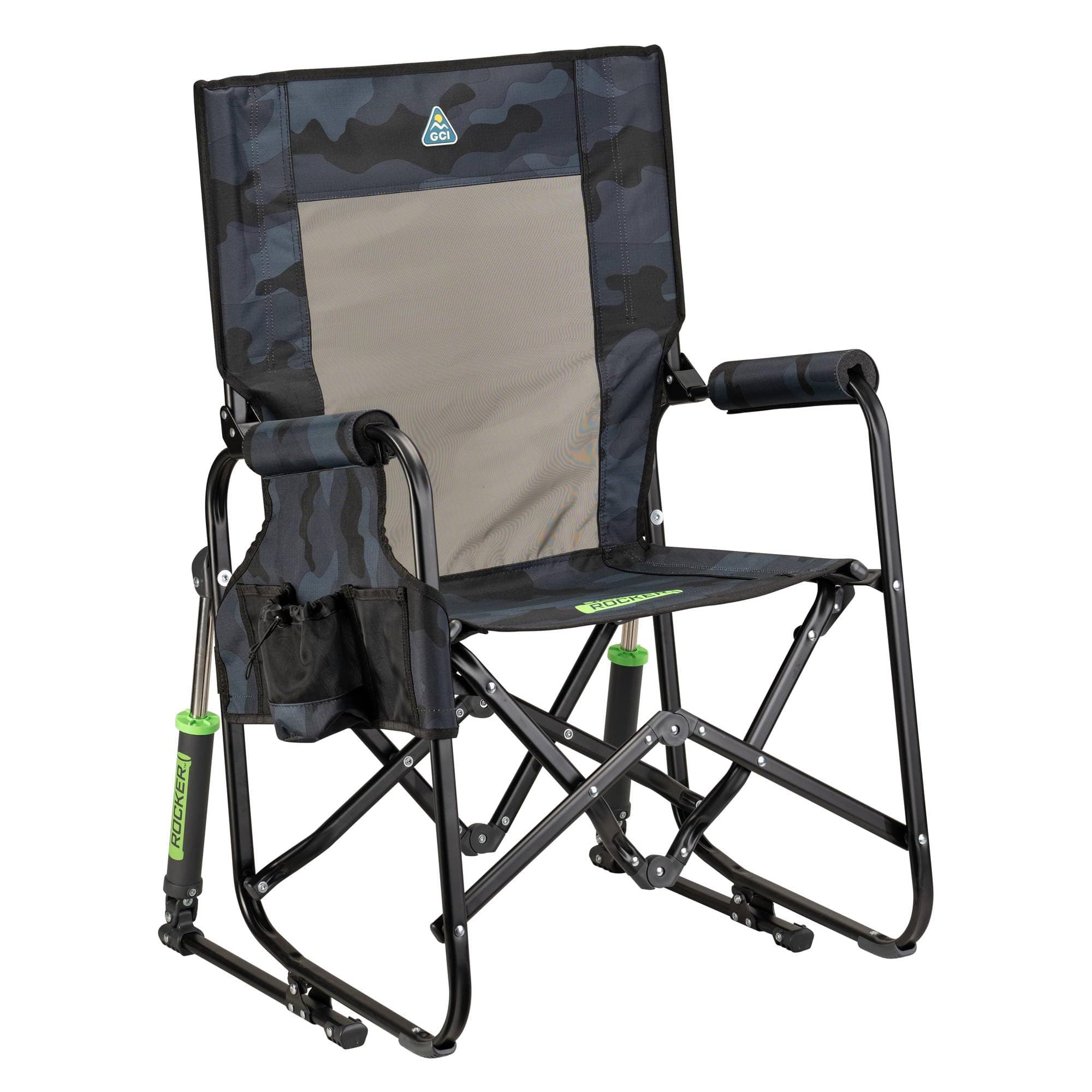 GCI Outdoor Freestyle Stowaway Rocker Portable Rocking Outdoor Camping Chair,...
