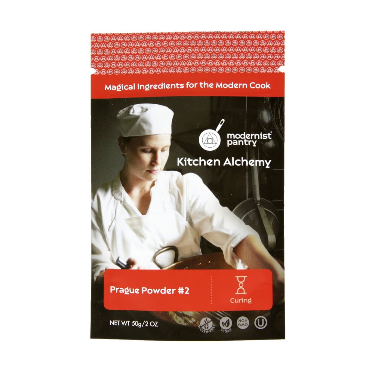 Pure Prague Powder #2 [aka Insta Cure #2, DQ Pink Curing Salt, Sel Rose] ⊘ Non-GMO Gluten-Free OU Kosher Certified - 50g/2oz