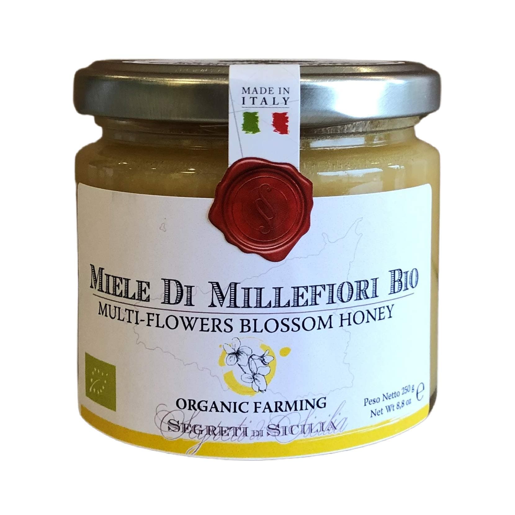 Cutrera Miele di Millefiori Organic Wild Multi Flower Honey