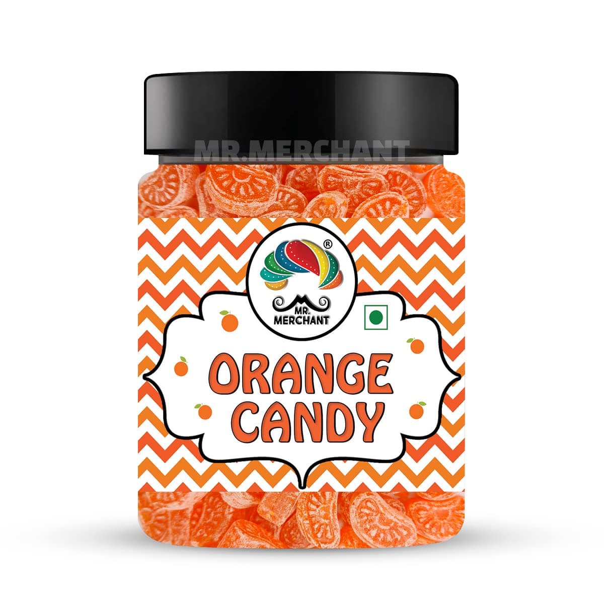 - Mr. Merchant Orange Candy (Narangi Goli), 300g
