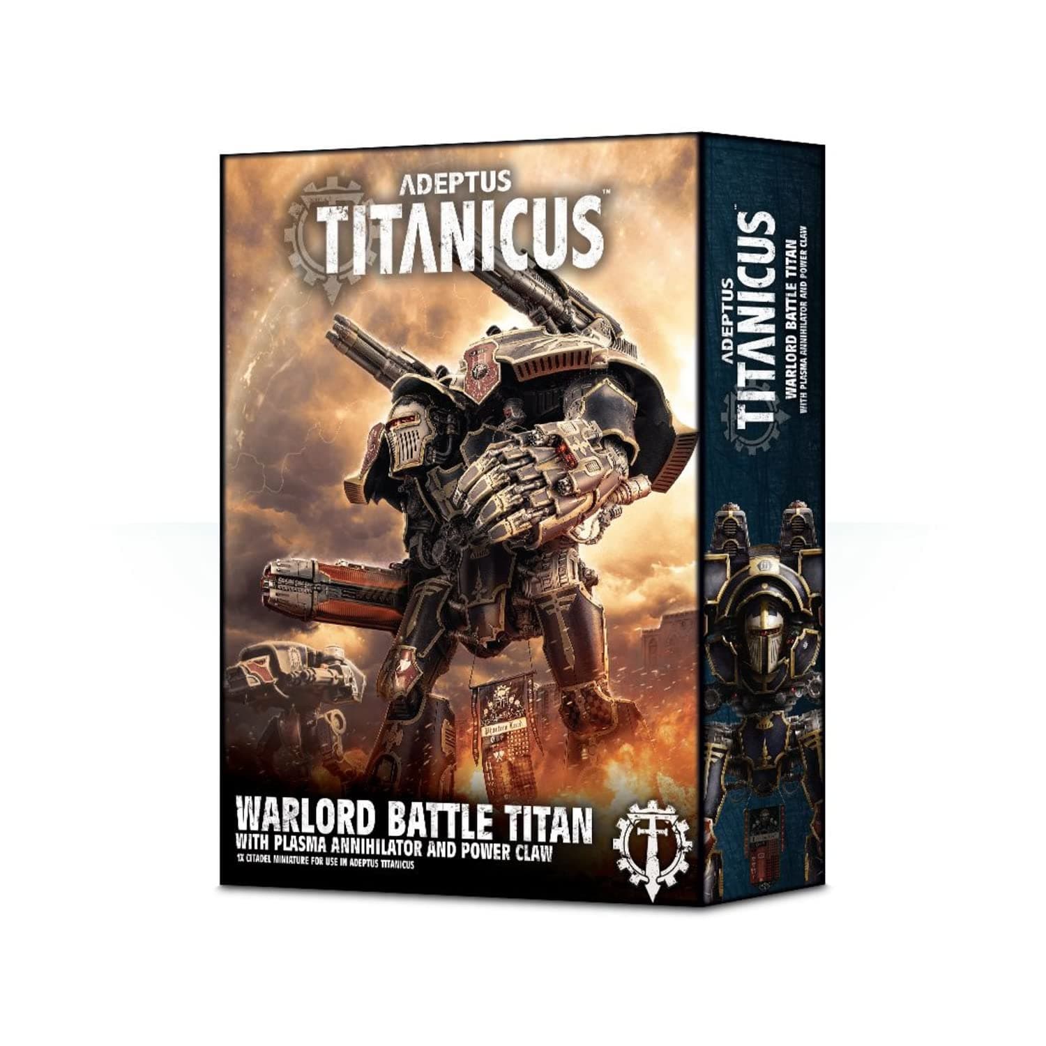 Adeptus Titanicus Warlord Battle Titan With Plasma Annihilator and Power Claw