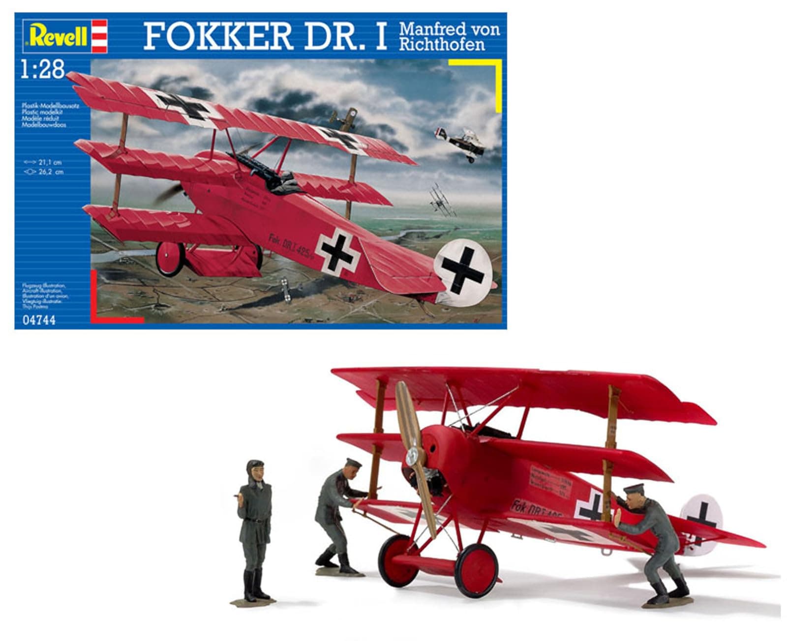 of Germany Fokker Dr.1 'Richthofen' Model Kit