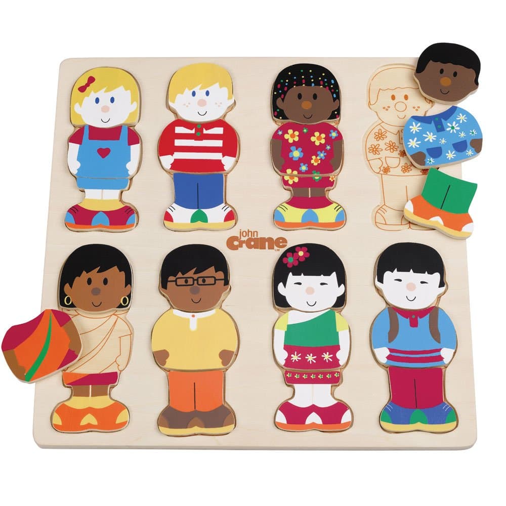Tidlo Wooden Little Friends Puzzle