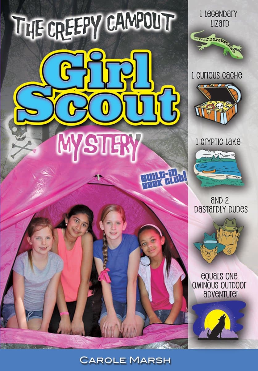 The Creepy Campout Girl Scout Mystery (Girl Scouts) Paperback – 19 May 2015