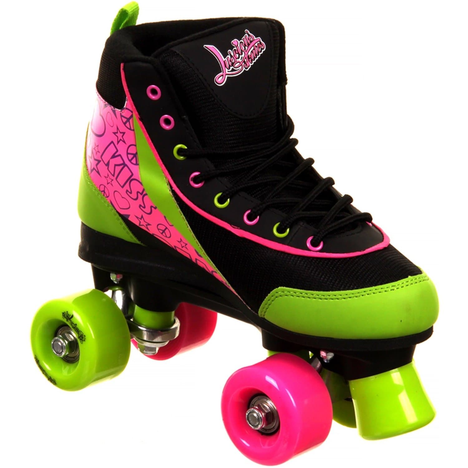 Luscious Retro Quad Roller Skates - Delish - UK 3