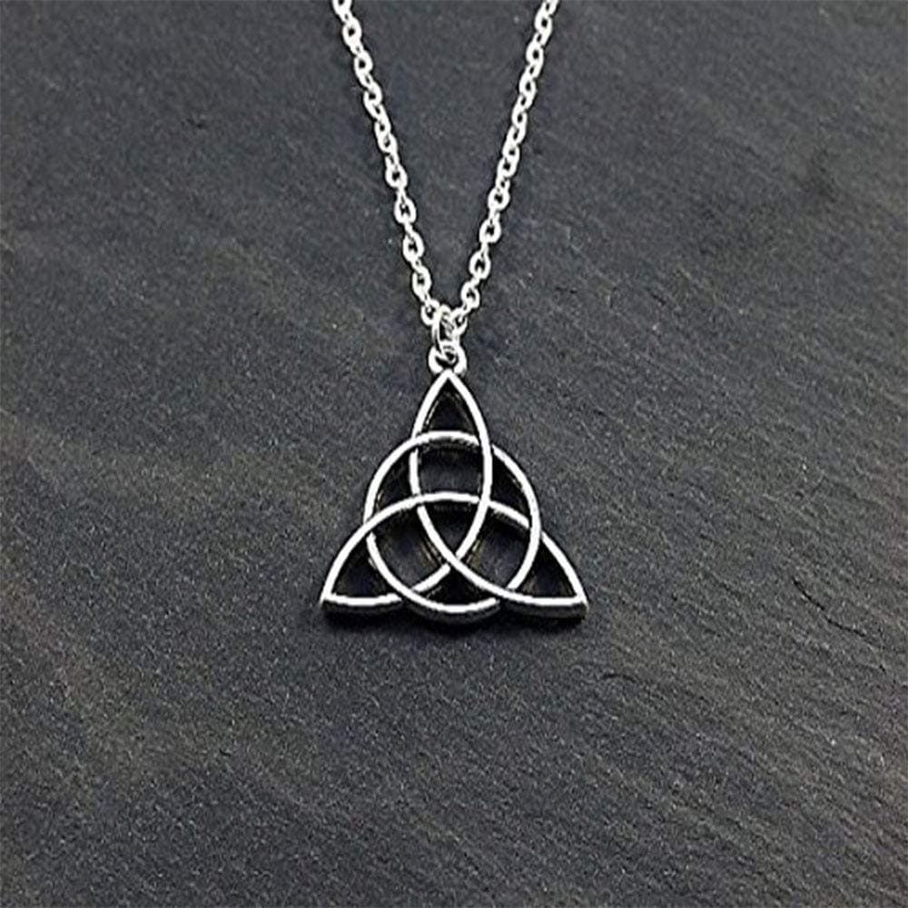 Charmed Celtic Knot Triquetra Pendant Necklace, Jewelry