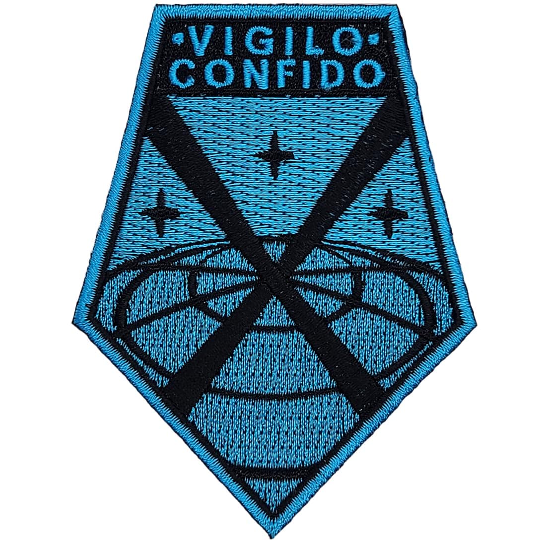 XCOM Vigilo Confido Crew Uniform Patch - 2.5 X 3.5 Inch Iron On Sew On P1002