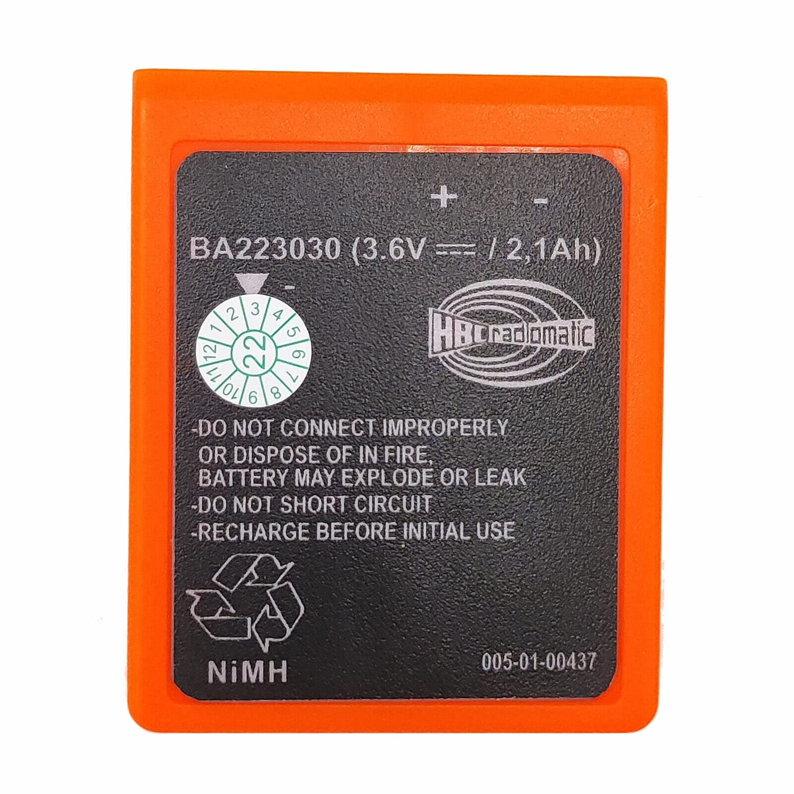 3.6V 2100mAh BA223030 Rechargeable Battery for HBC Crane Remote Control