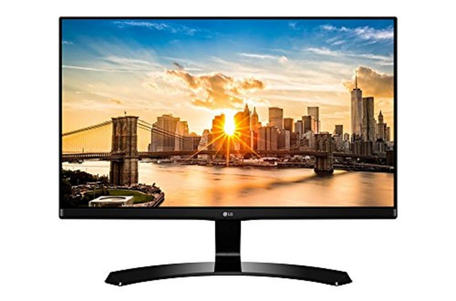 LG 23MP68VQ 23-Inch Cinema Screen IPS Monitor (1920X1080, VGA, DVI, HDMI, 250 cd/m2, 5 ms) - Black