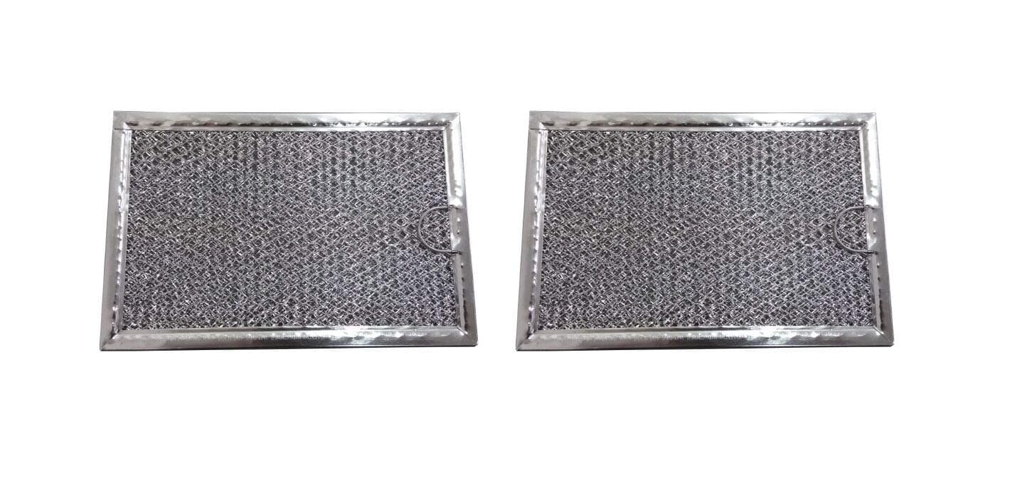 2 Pack Aluminum Mesh Microwave Grease Filter for Frigidaire 5304464105 - New