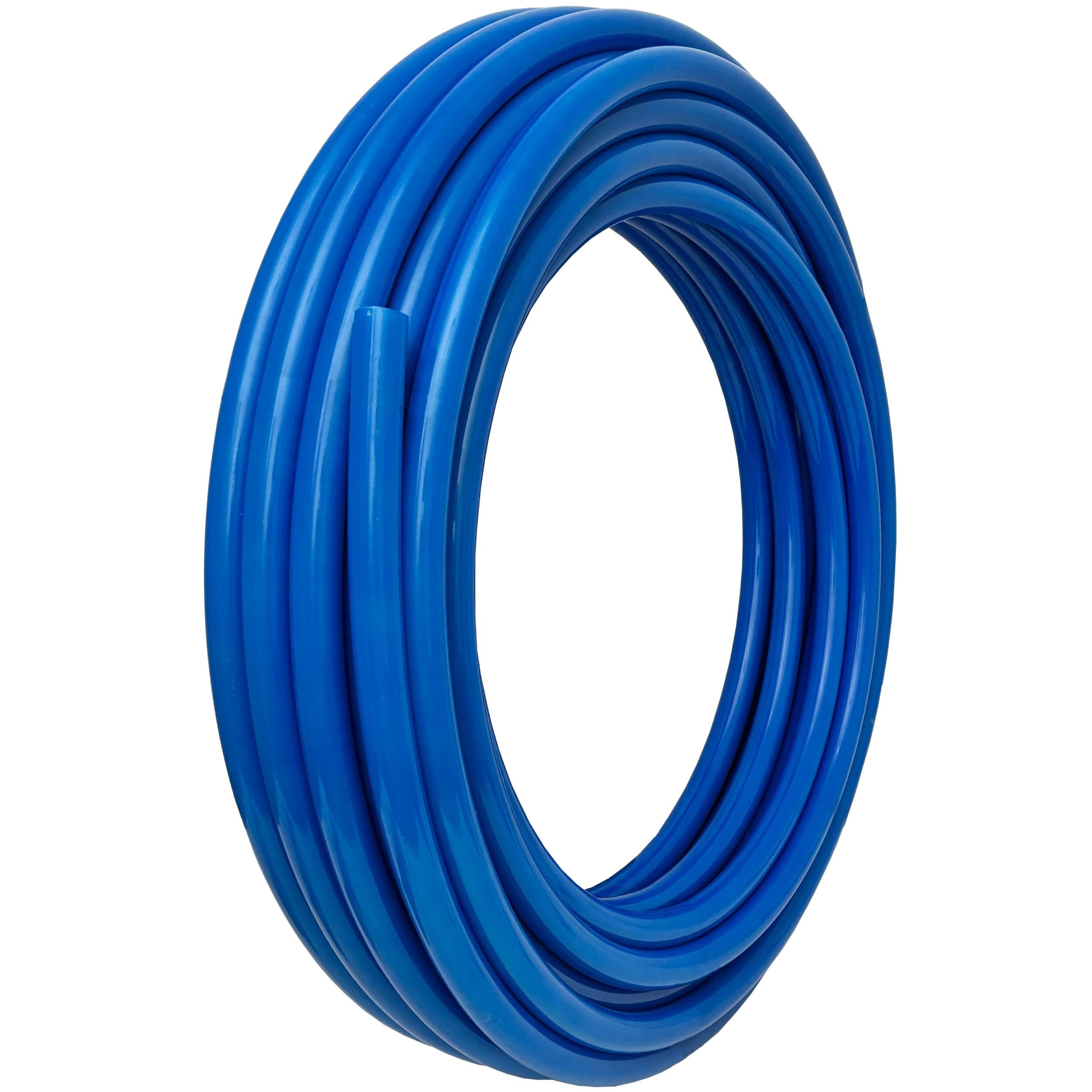 SharkBite 3/4 Inch x 100 Feet Blue PEX-A, PEX Pipe Flexible Water Tubing for Plumbing, UA70B100