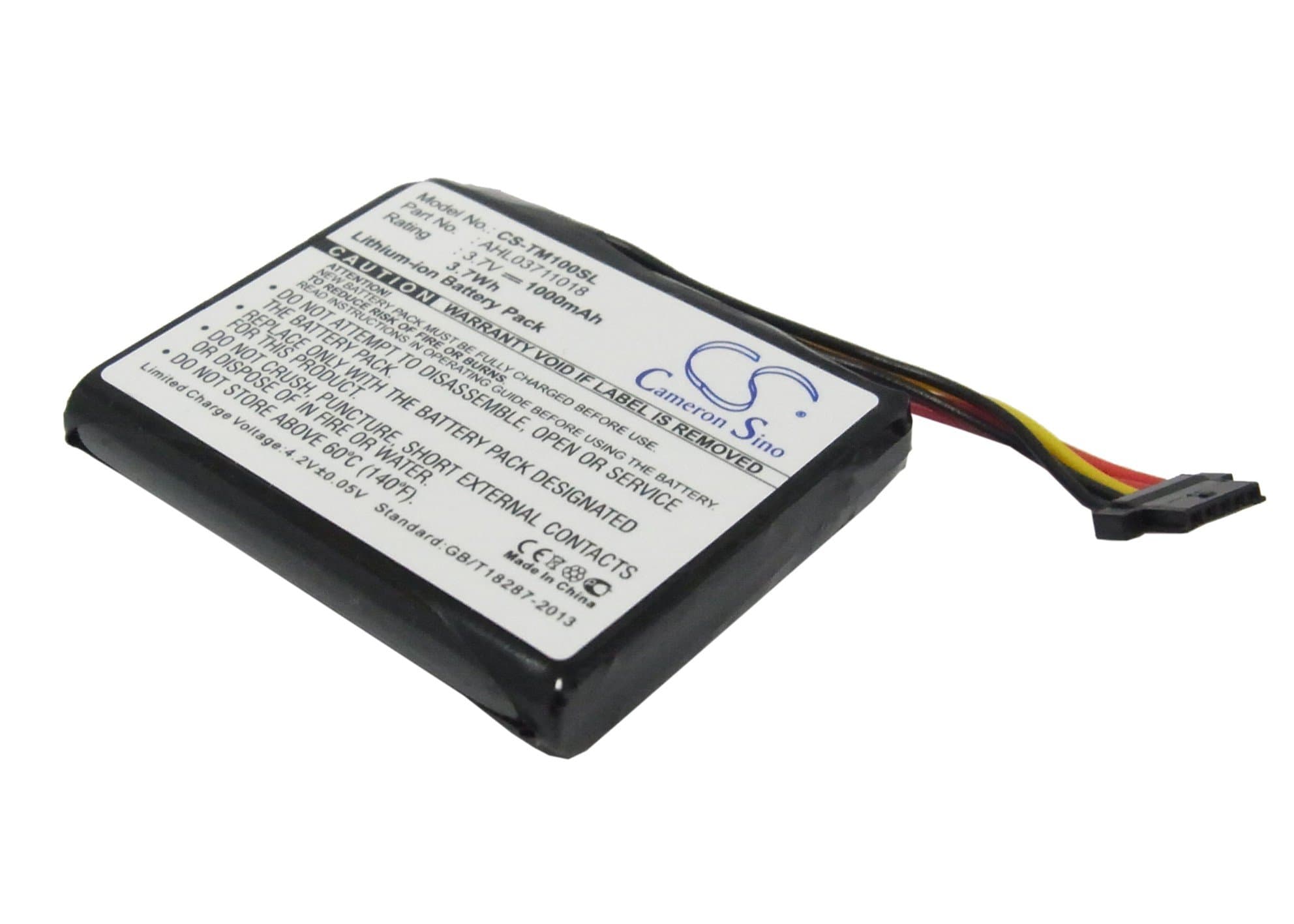 AHL03711018 Batterie de Remplacement pour TomTom Go 1000 et Go 1005