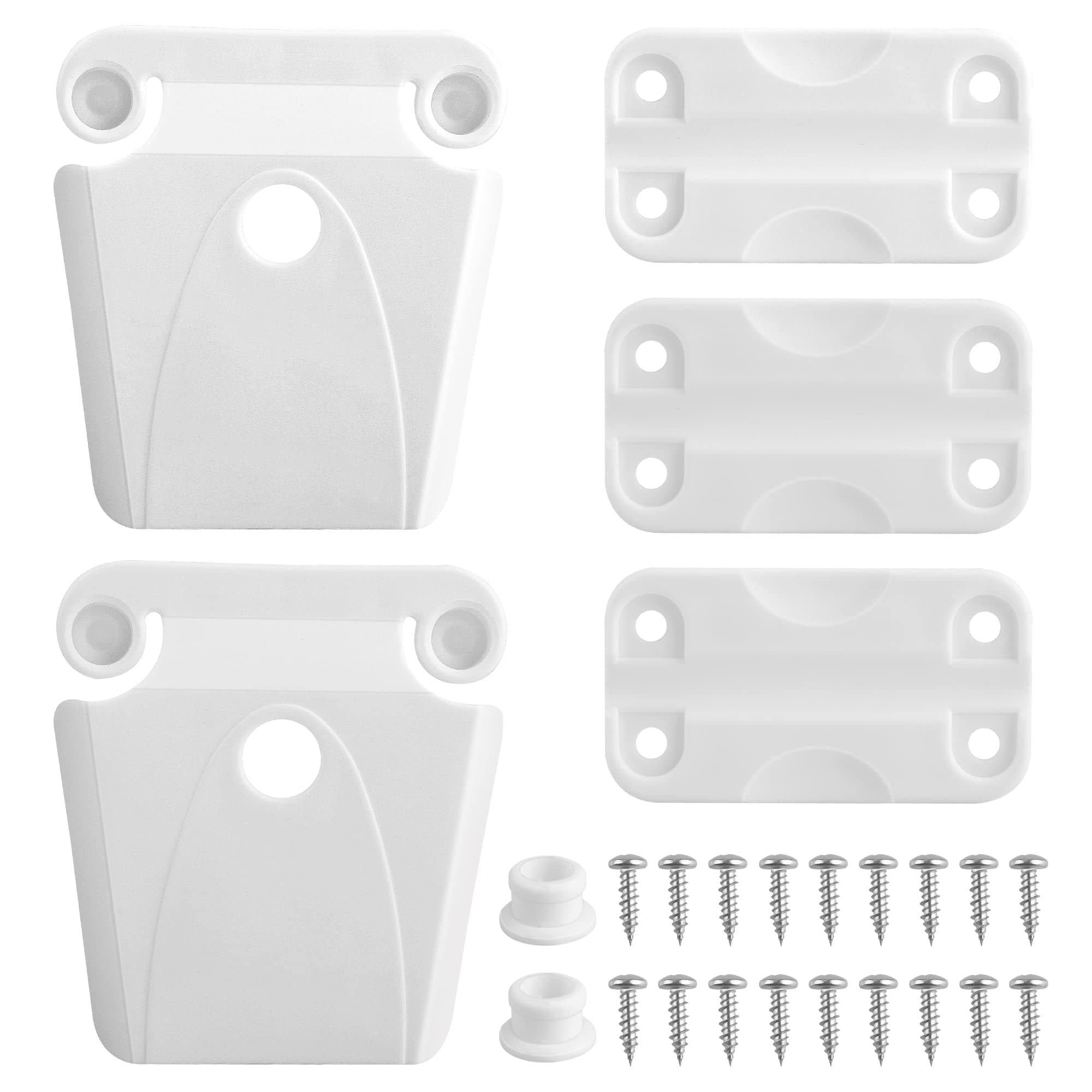 Cooler Hinge and Latch Set, High Strength Cooler Latch Replacement Parts, Compatible with Igloo Cooler Parts.