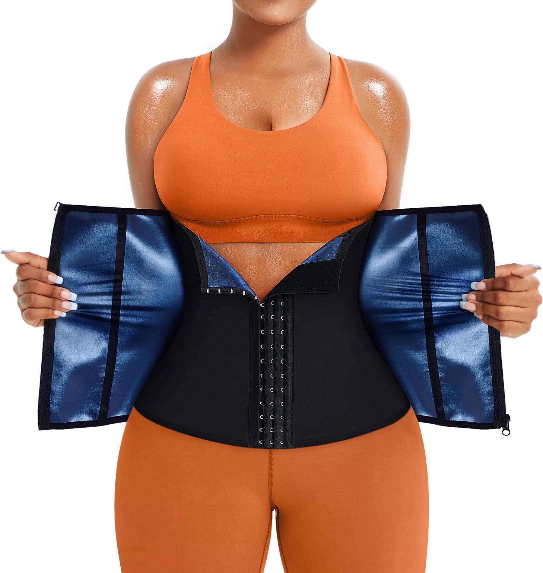 womens Waist Trimmer Sauna Suits Waist Trimmer Sauna Suits