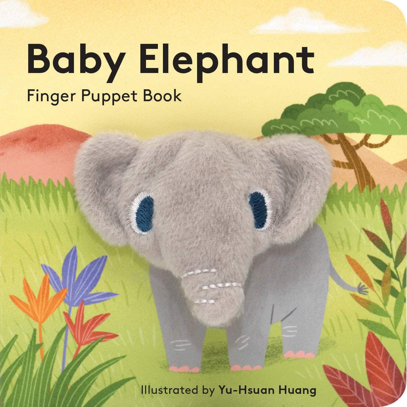 Baby Elephant: Finger Puppet Book: (finger Puppet Book for Toddlers and Babies, Baby Books for First Year, Animal Finger Puppets) (Little Finger Puppet Board Books): 3