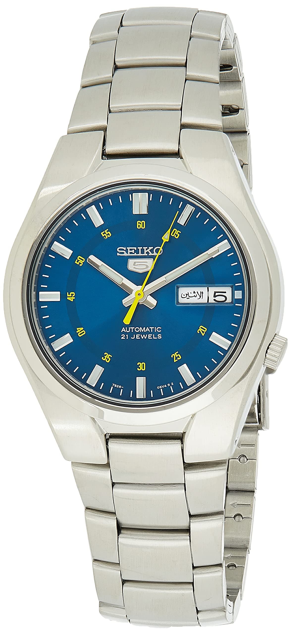 SEIKO Men's SNK615 Automatic Stainless Steel Watch
