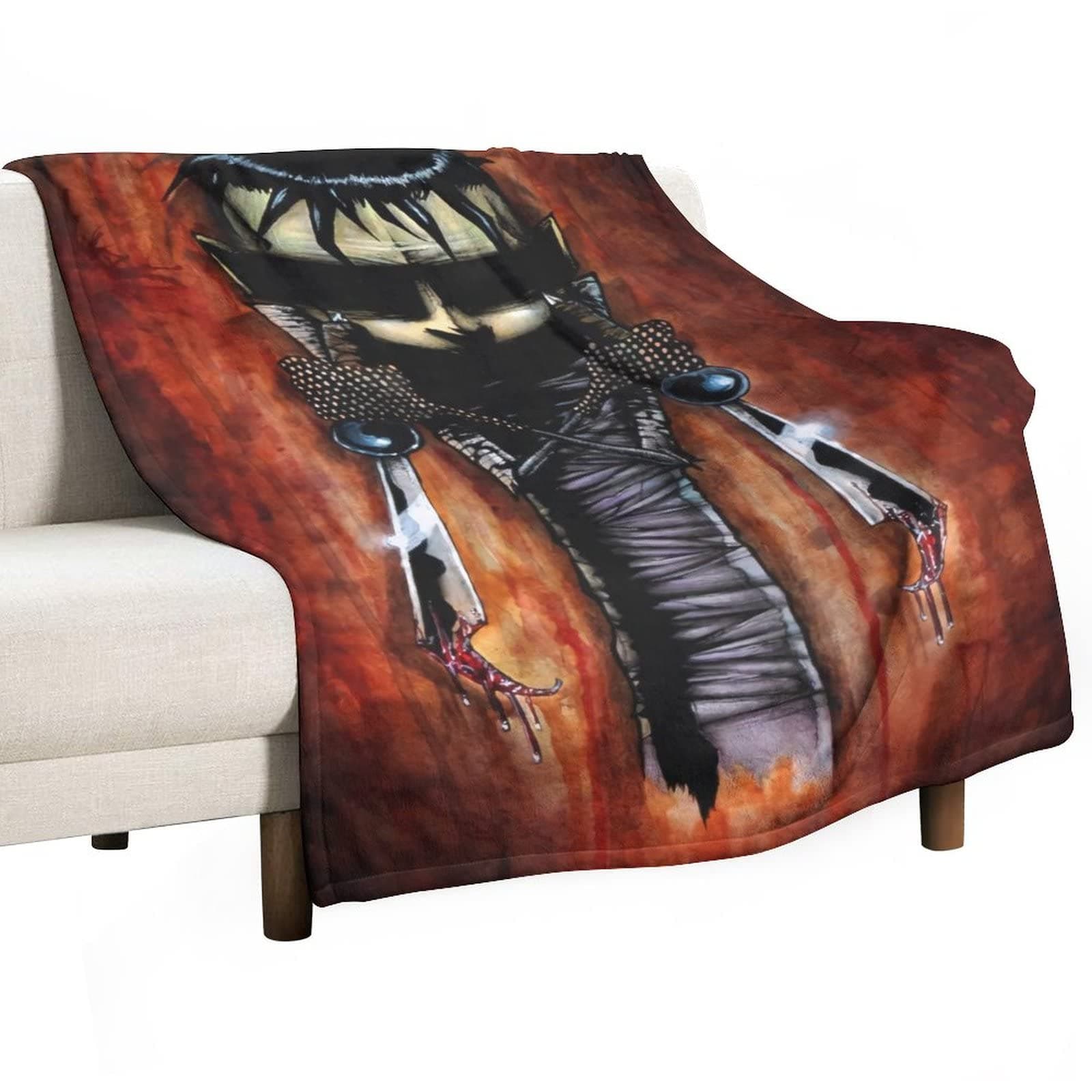 Anime JTH Maniac Fashion Blanket Plush Bed Couch Blanket Blanket Digital Printed 40"x50"