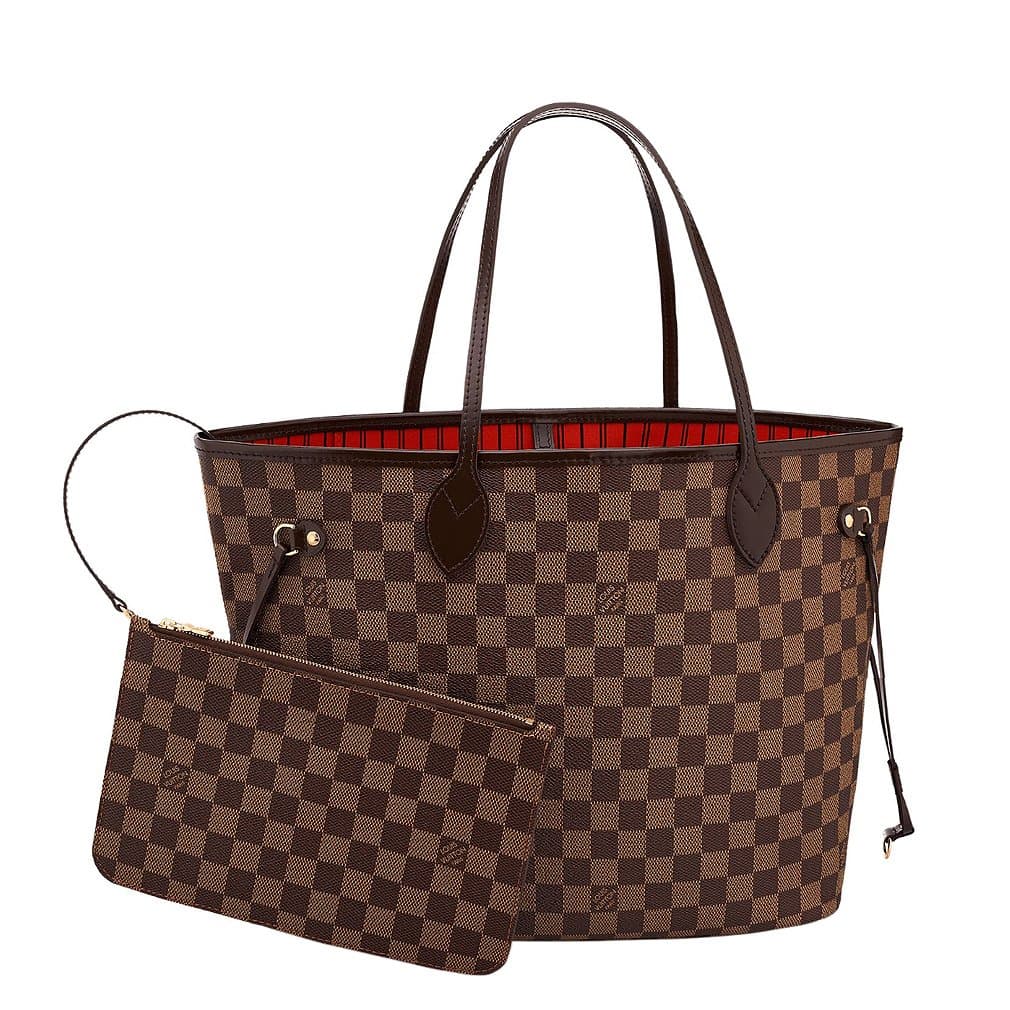 Louis Vuitton Neverfull MM Damier Ebene Bags Handbags Purse N41358