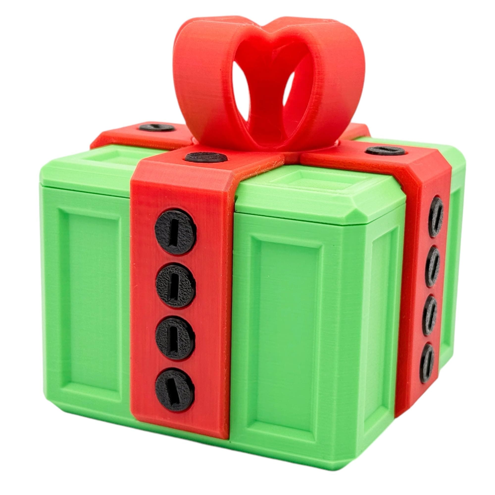 The Annoying Gift Box - The Full Size Viral Gift That Adds a Twist to Your Celebrations! (Green/Red)