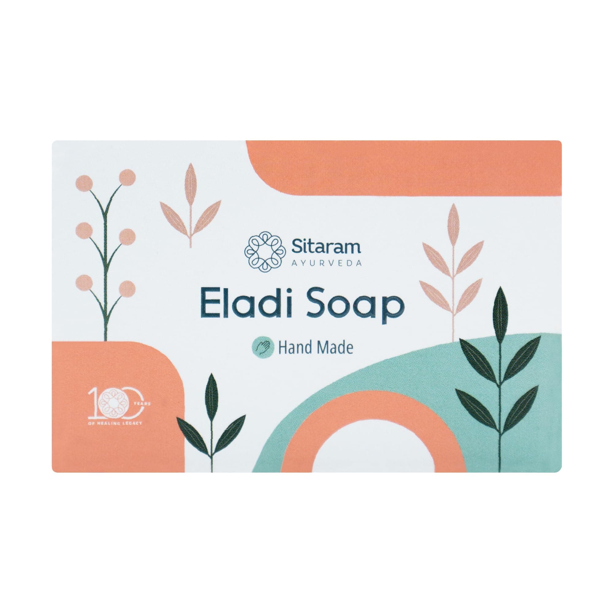 Ayurveda Eladi Soap | Ayurvedic Medicated Bath Soap | Enriched with Coconut & Castor Oil | For Skin Cleansing & Moisturizing | 75grm