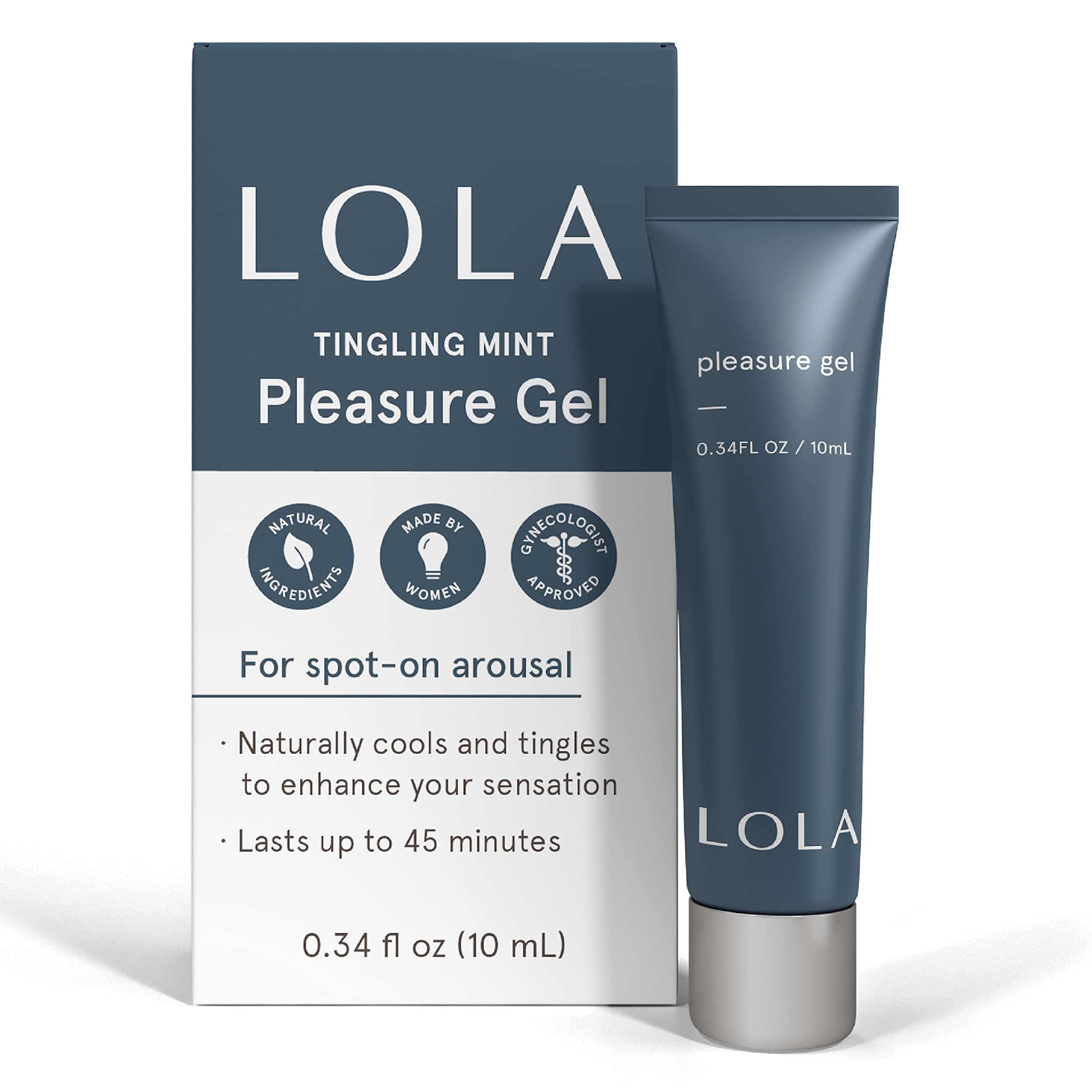 LOLA Pleasure Gel - Silicone Based Personal Lubricant for Women, Tingling Lube for Intimate Items