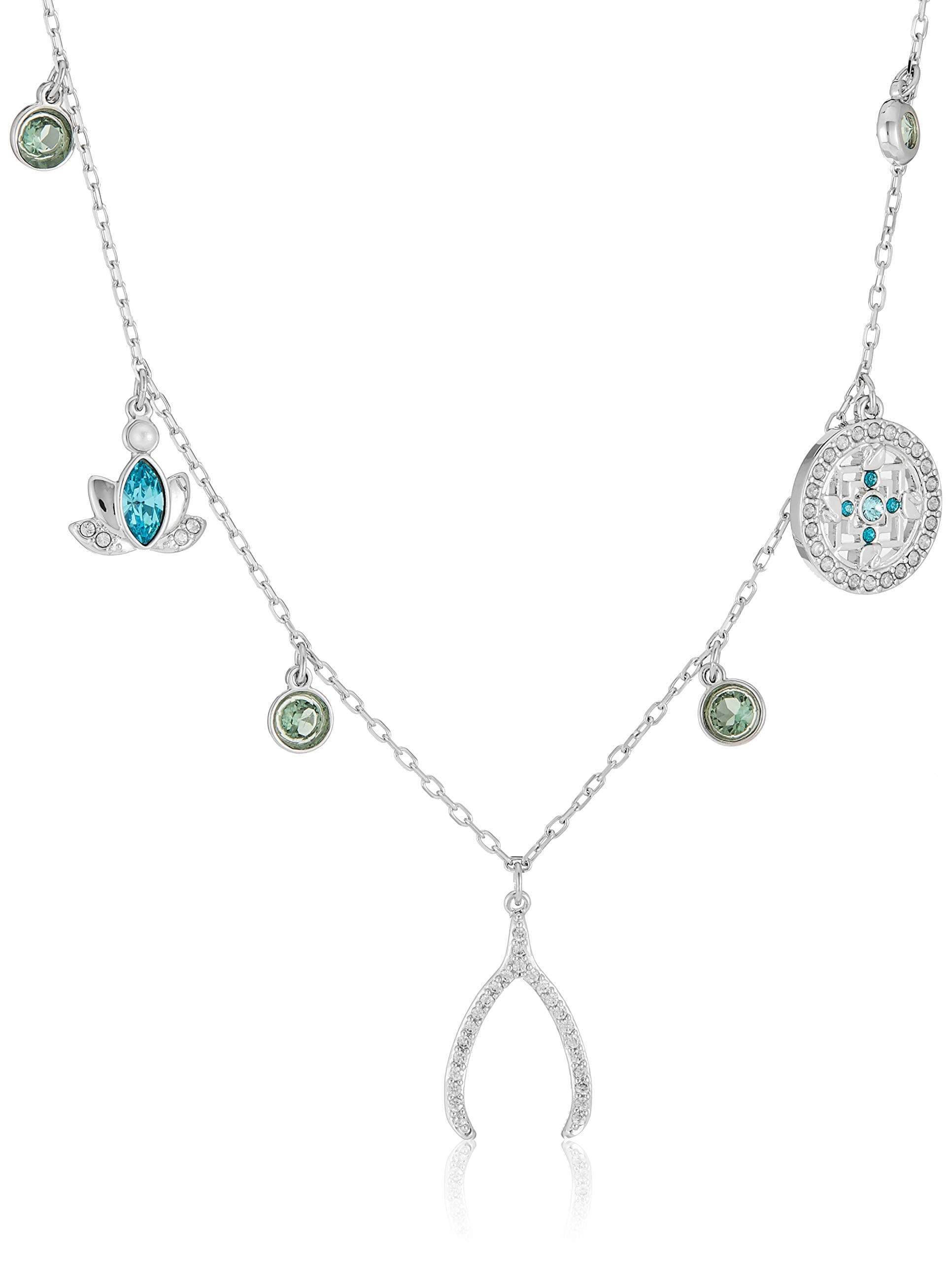 SwarovskiWomen's Symbolic Jewelry Collection, Rhodium Finish, Multi-Colored Crystals